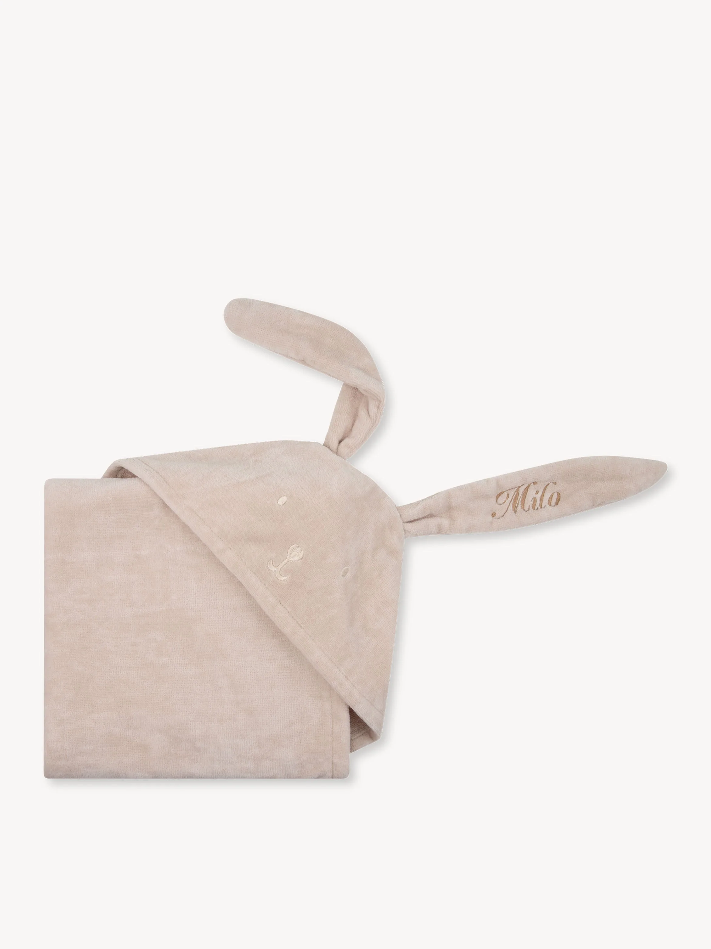 Badcape Konijn Beige - Image 4