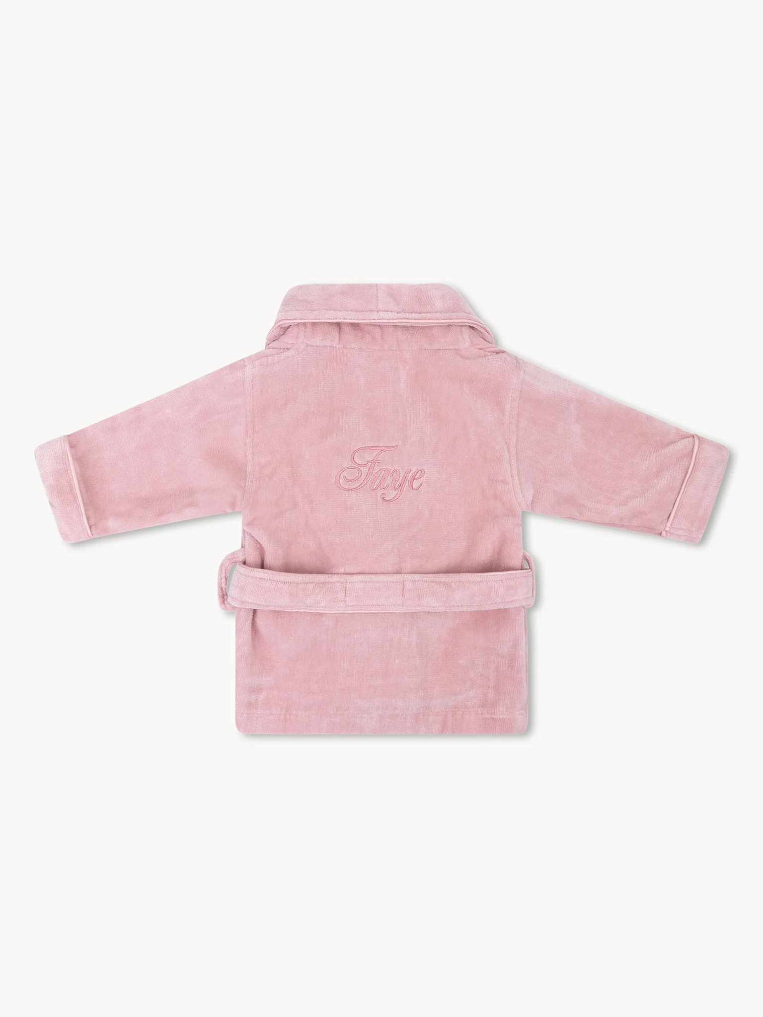 Badjas Katoen Powder Pink Kids - Image 2