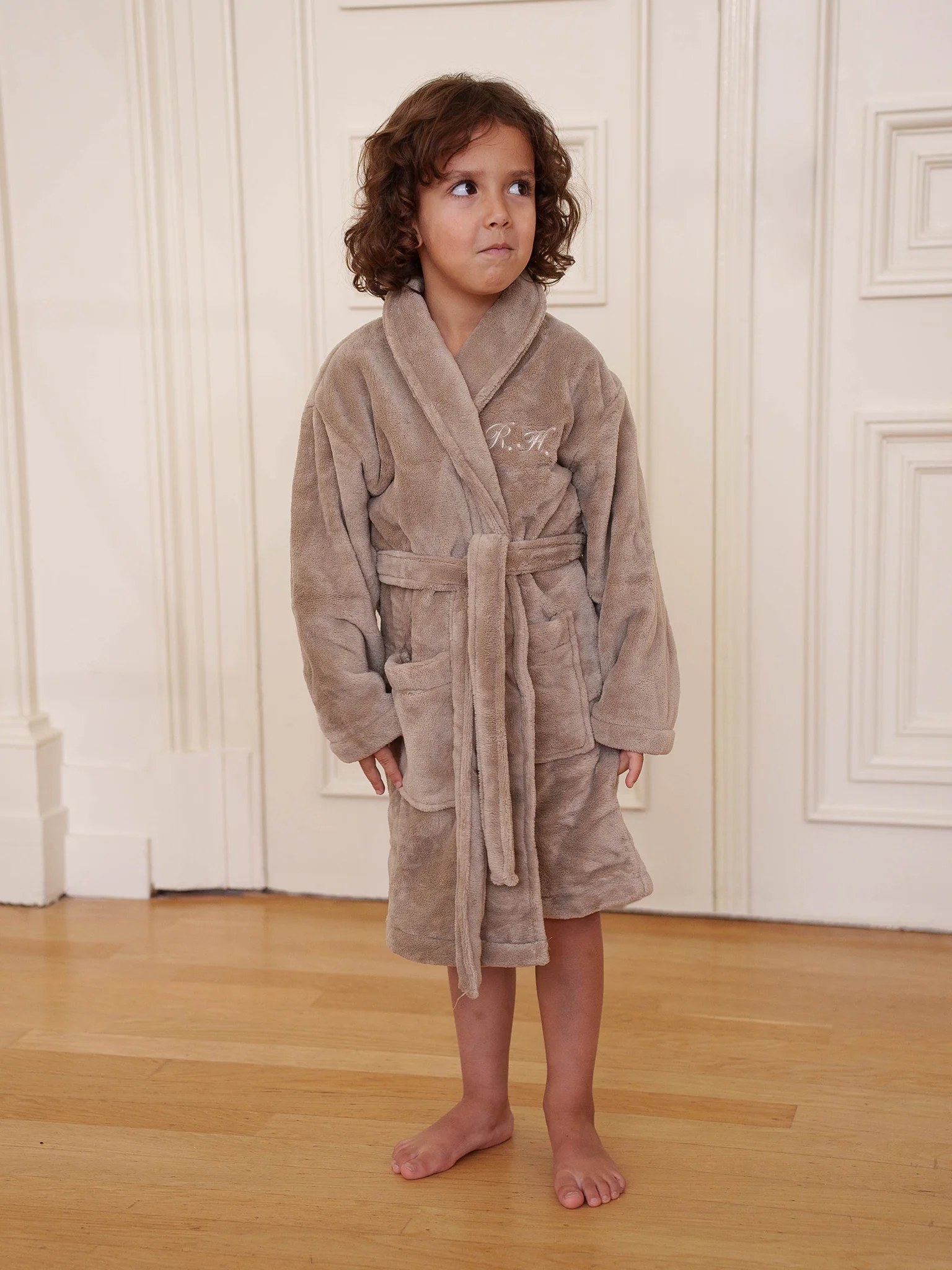 Badjas Taupe Kids - Image 9