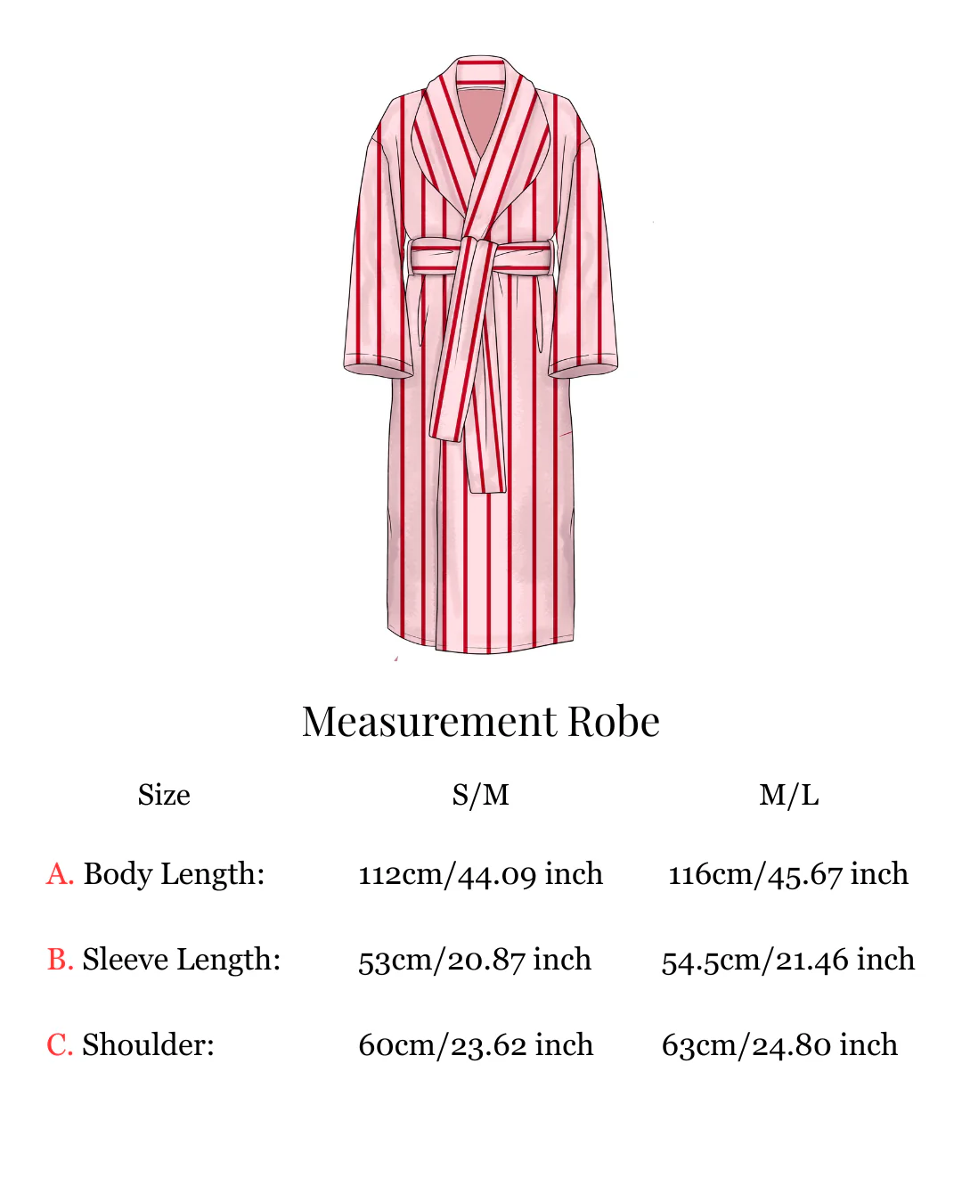 Badjas Pink Stripe - Image 10