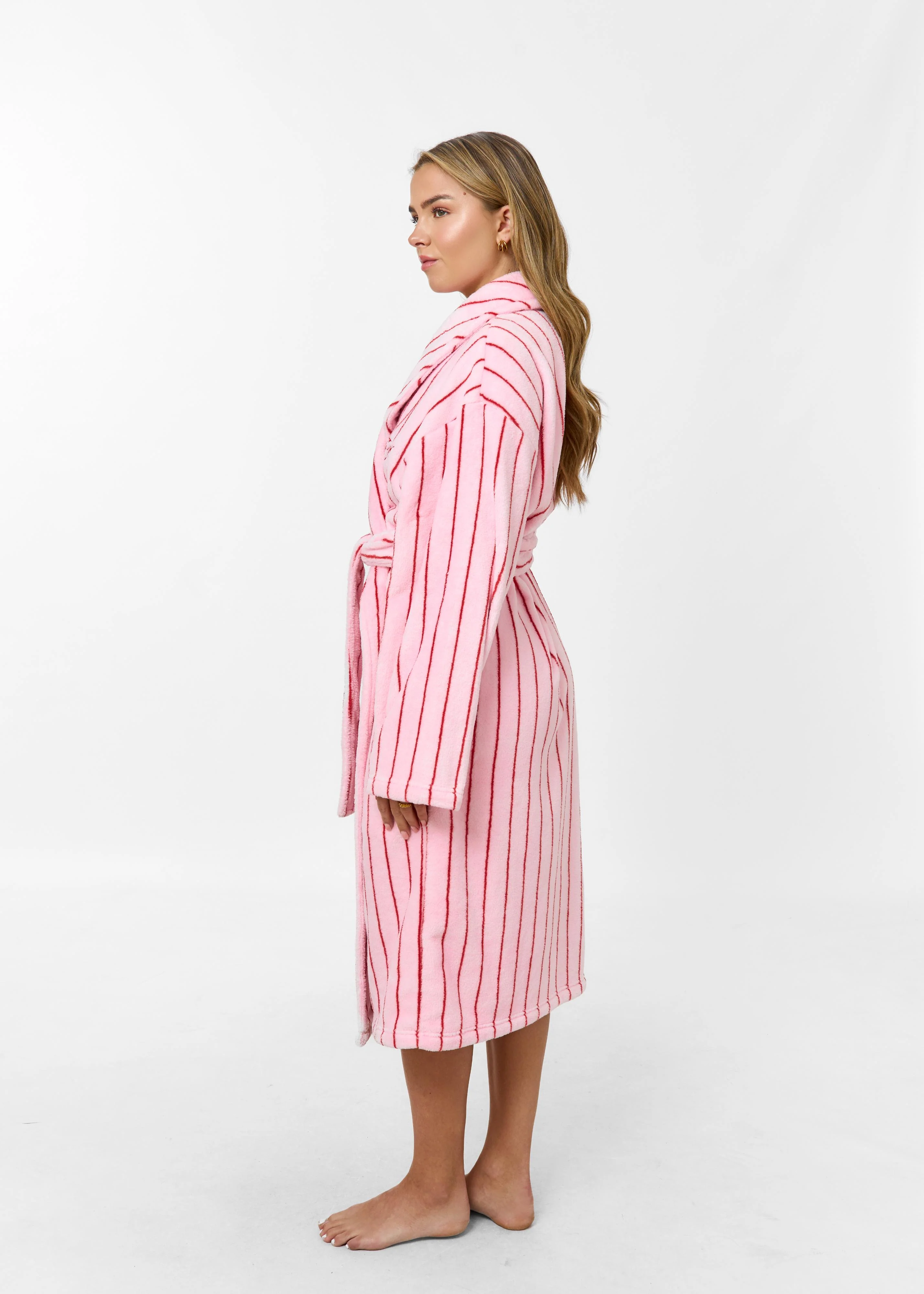 Badjas Pink Stripe - Image 5