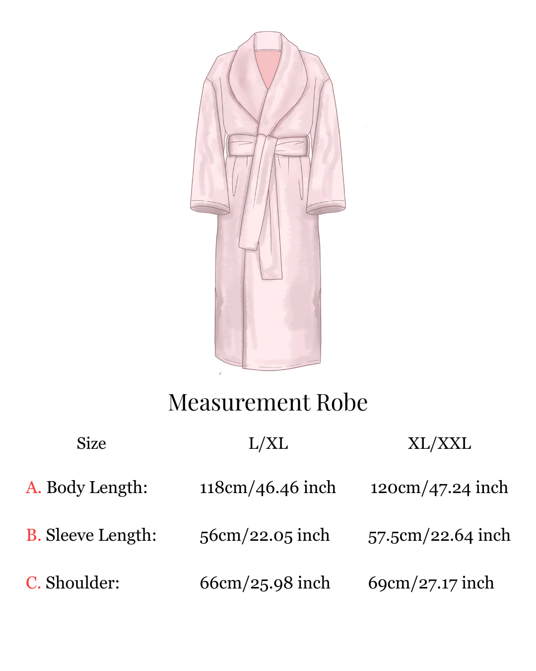 Badjas Soft Pink - Image 10