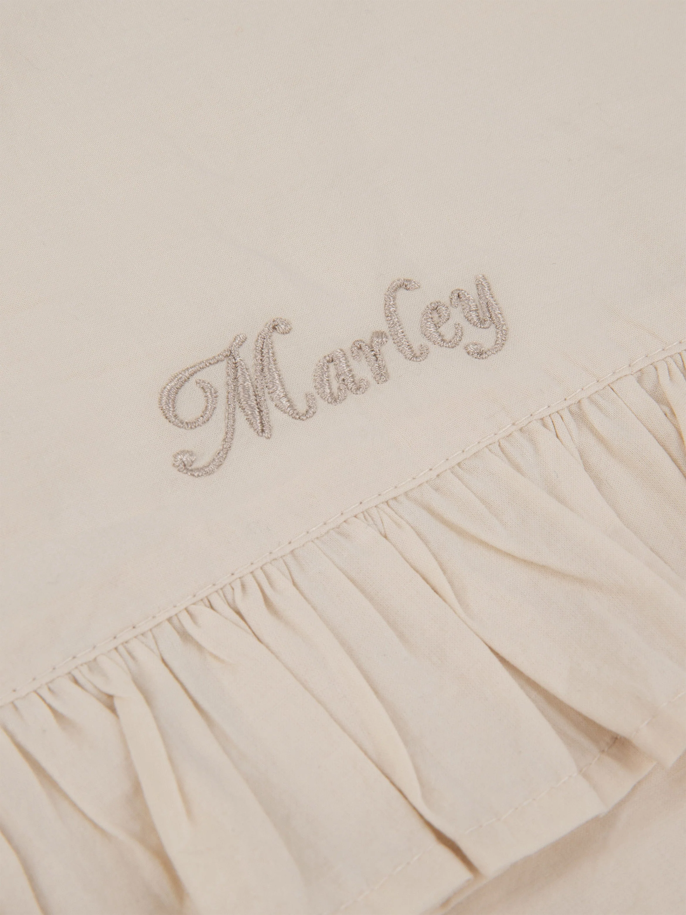 Bedlaken Ruffle Cream - Image 3