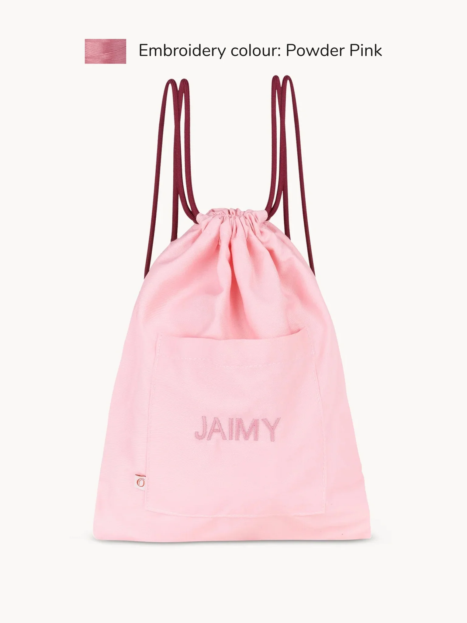 Gym Bag Light Pink - Image 2