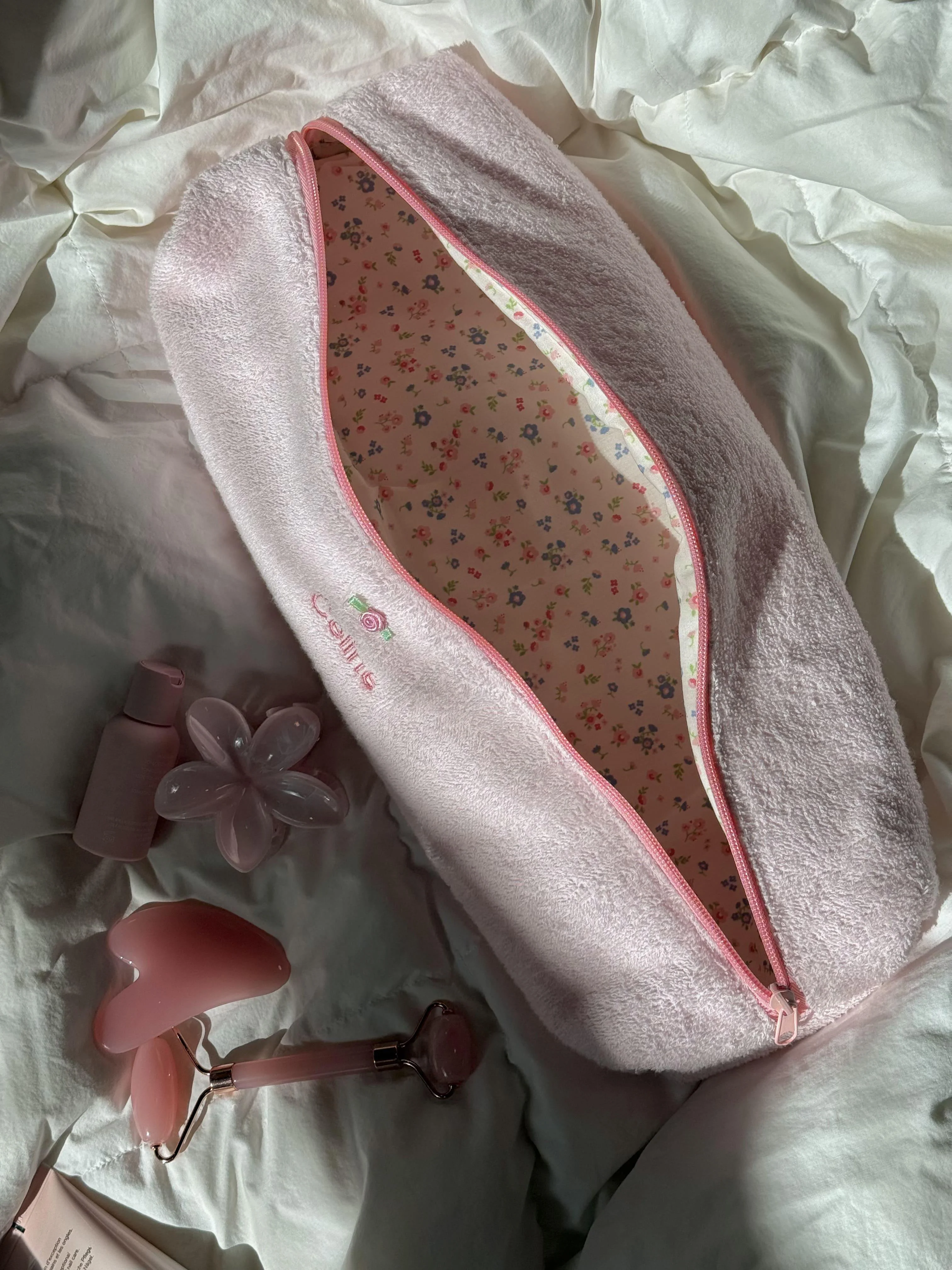 Hair Tool Bag Pink - Image 4