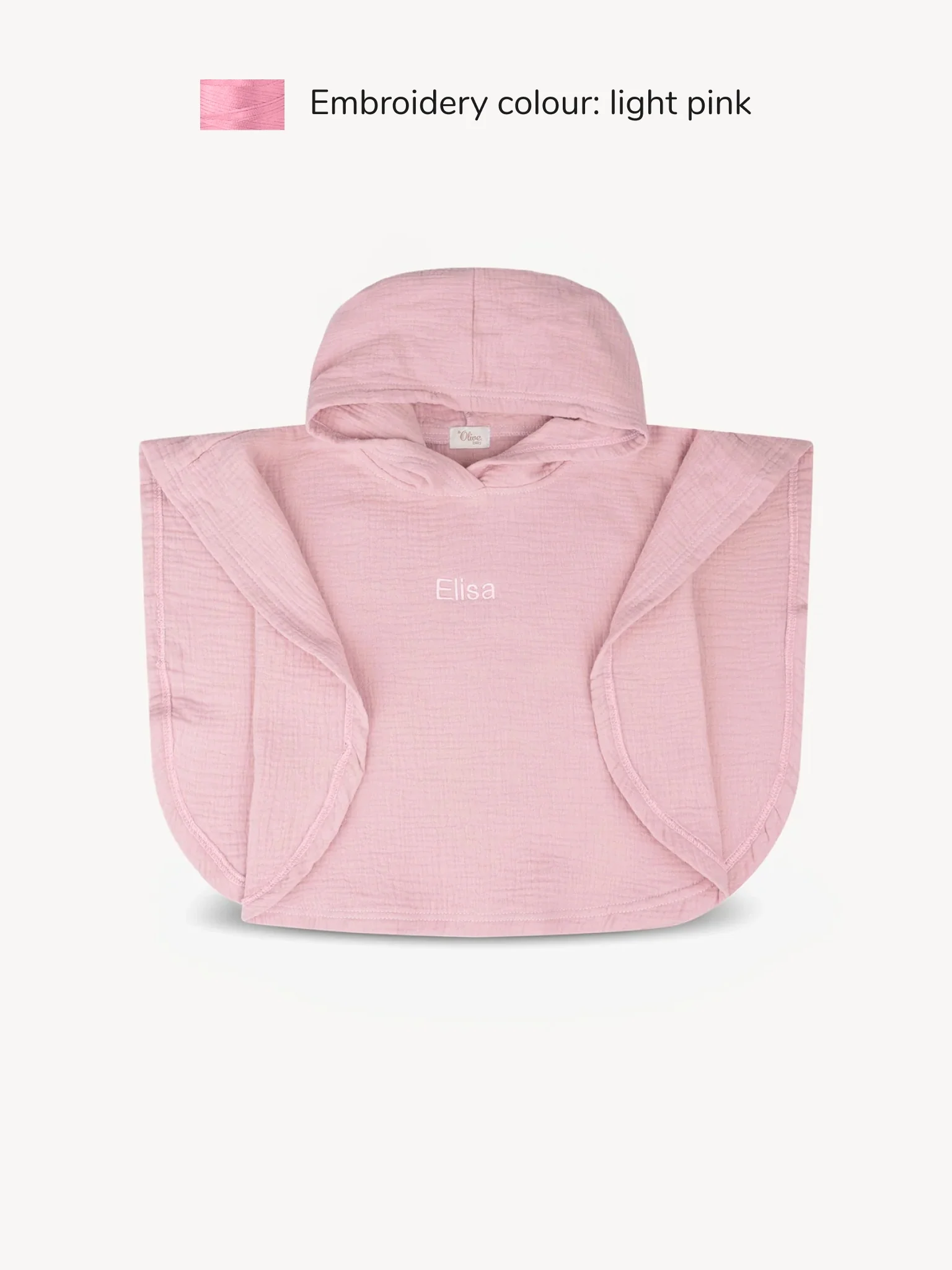 Hydrofiele Poncho Pink - Image 2