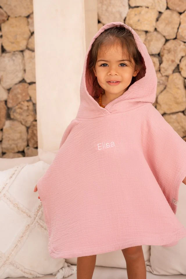 Hydrofiele Poncho Pink - Image 3