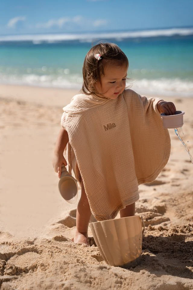 Hydrofiele Poncho Sand - Image 3