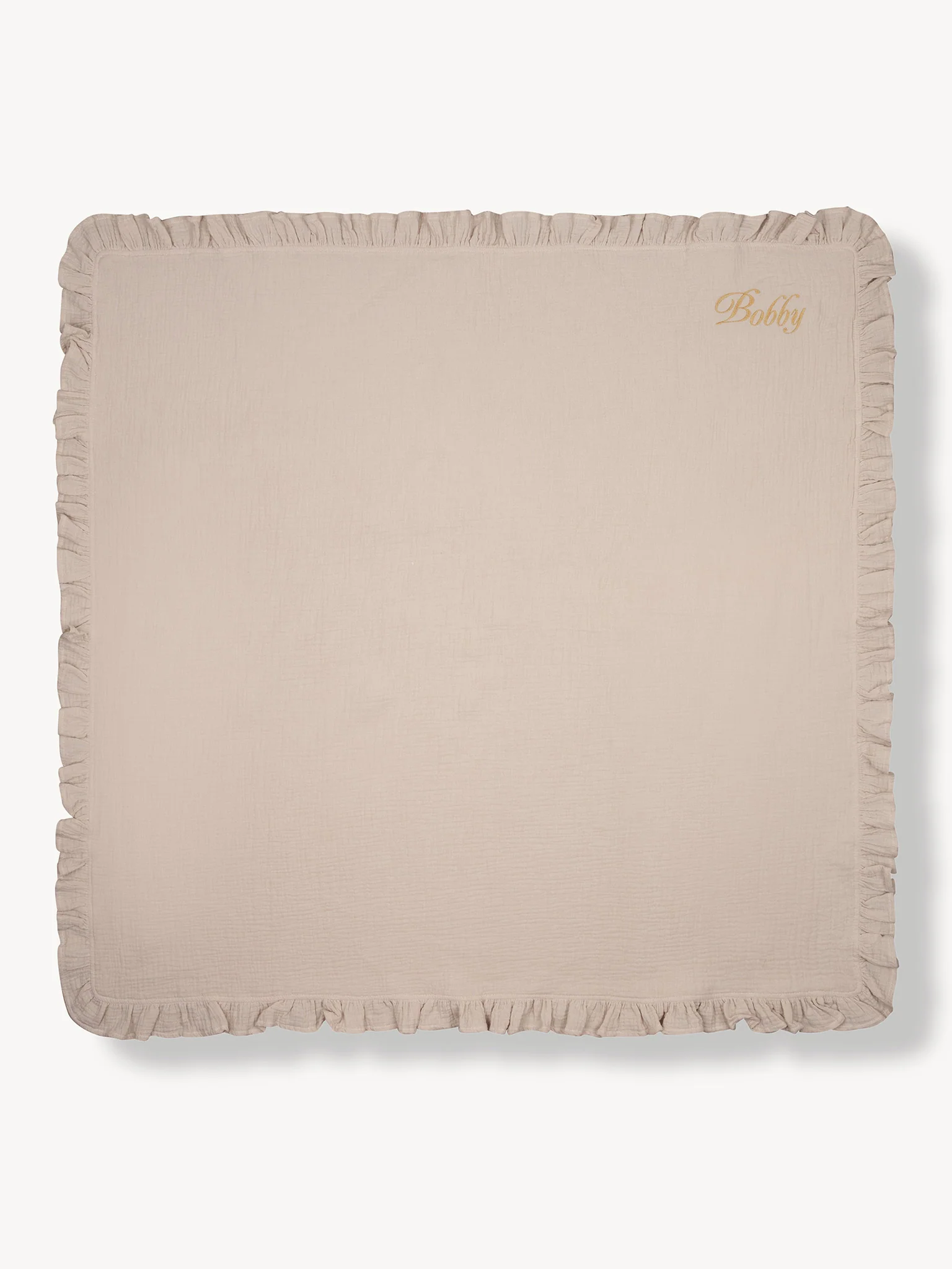 Hydrofieledoek Ruffle Beige - Image 6