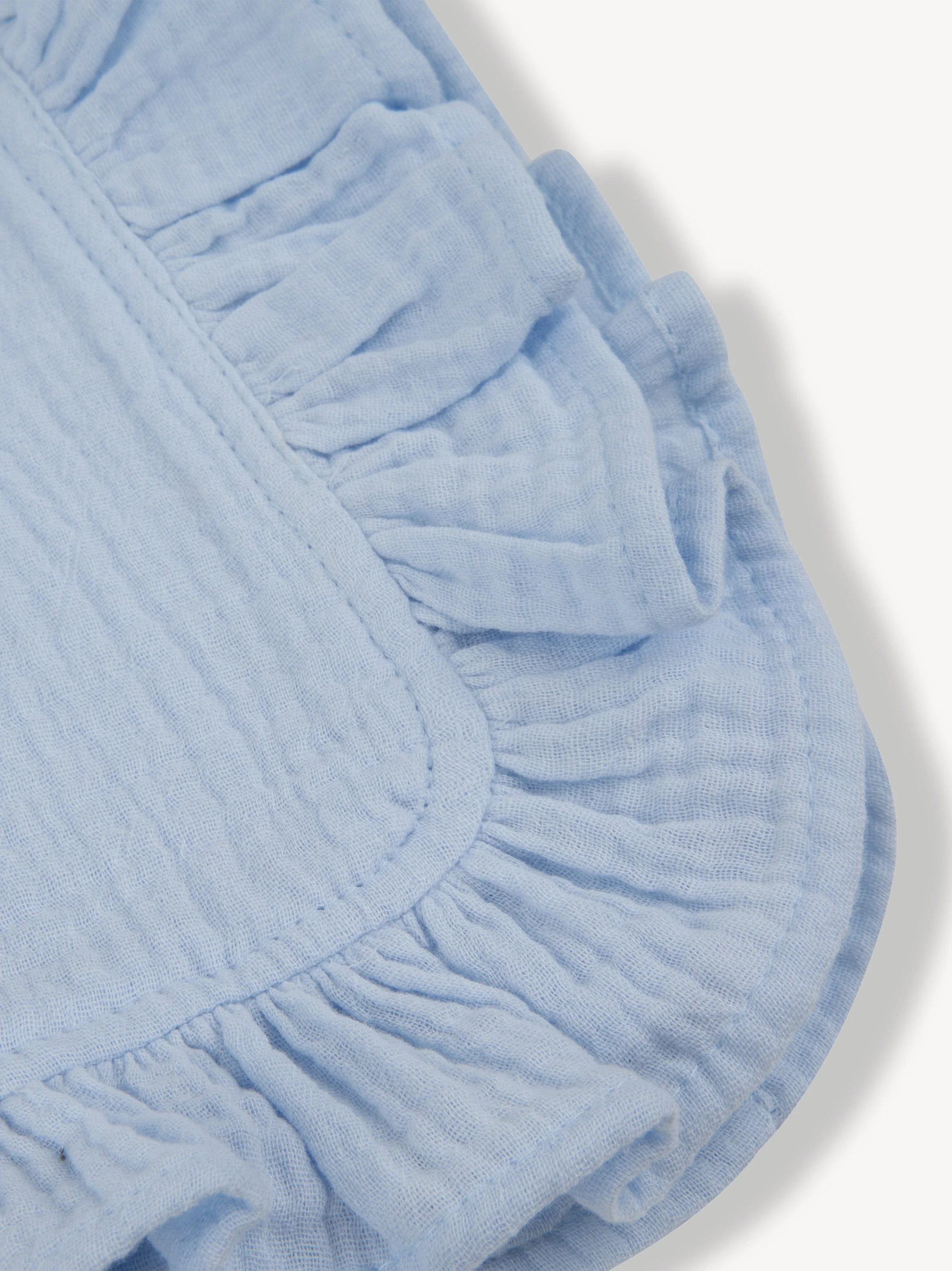 Hydrofieledoek Ruffle Light Blue - Image 4