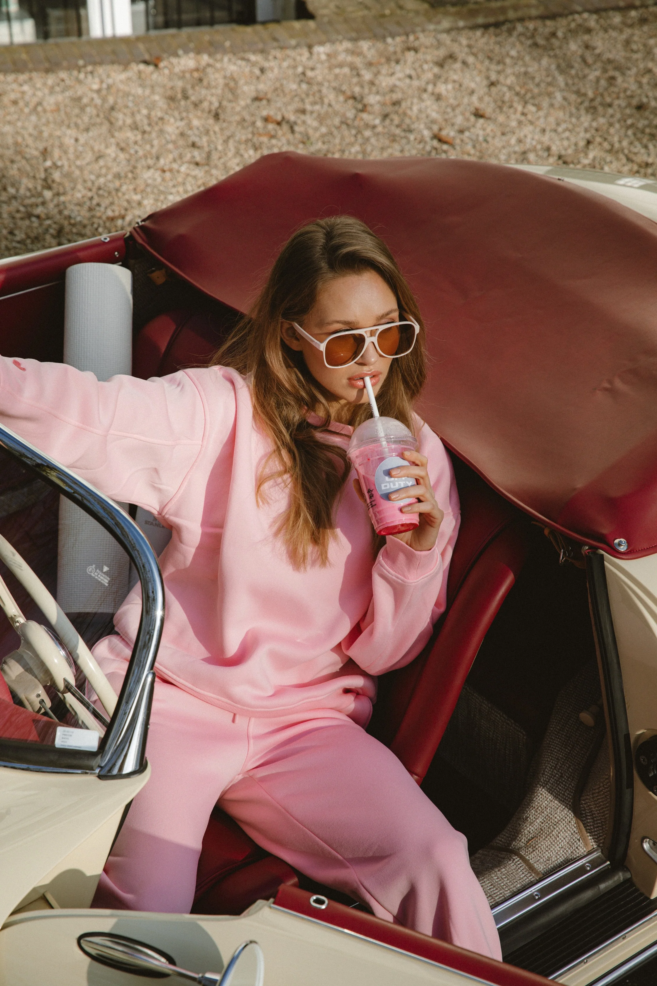 Jogging Suit Candy Pink - Image 3