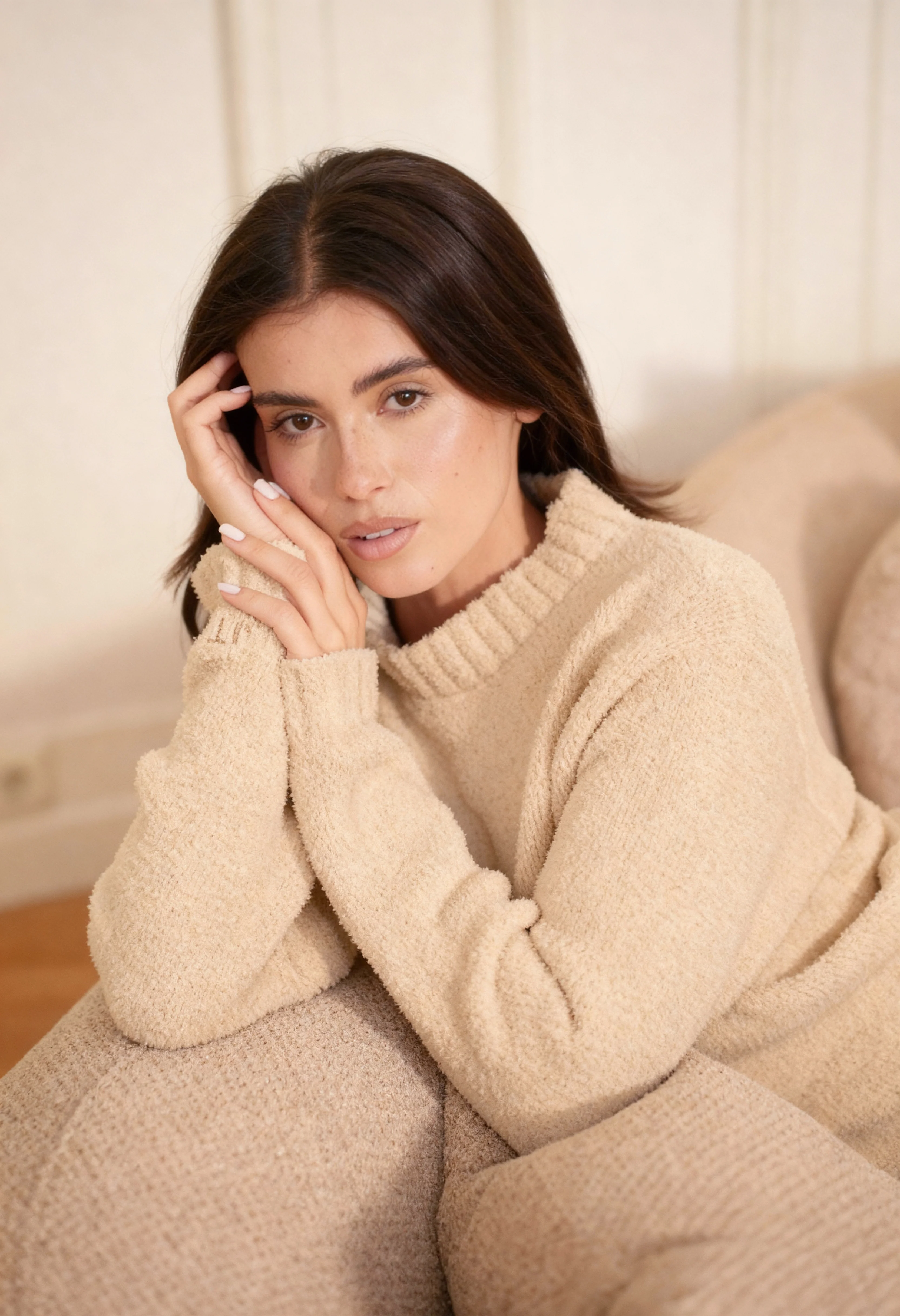 Jogging Suit Teddy Beige - Image 6