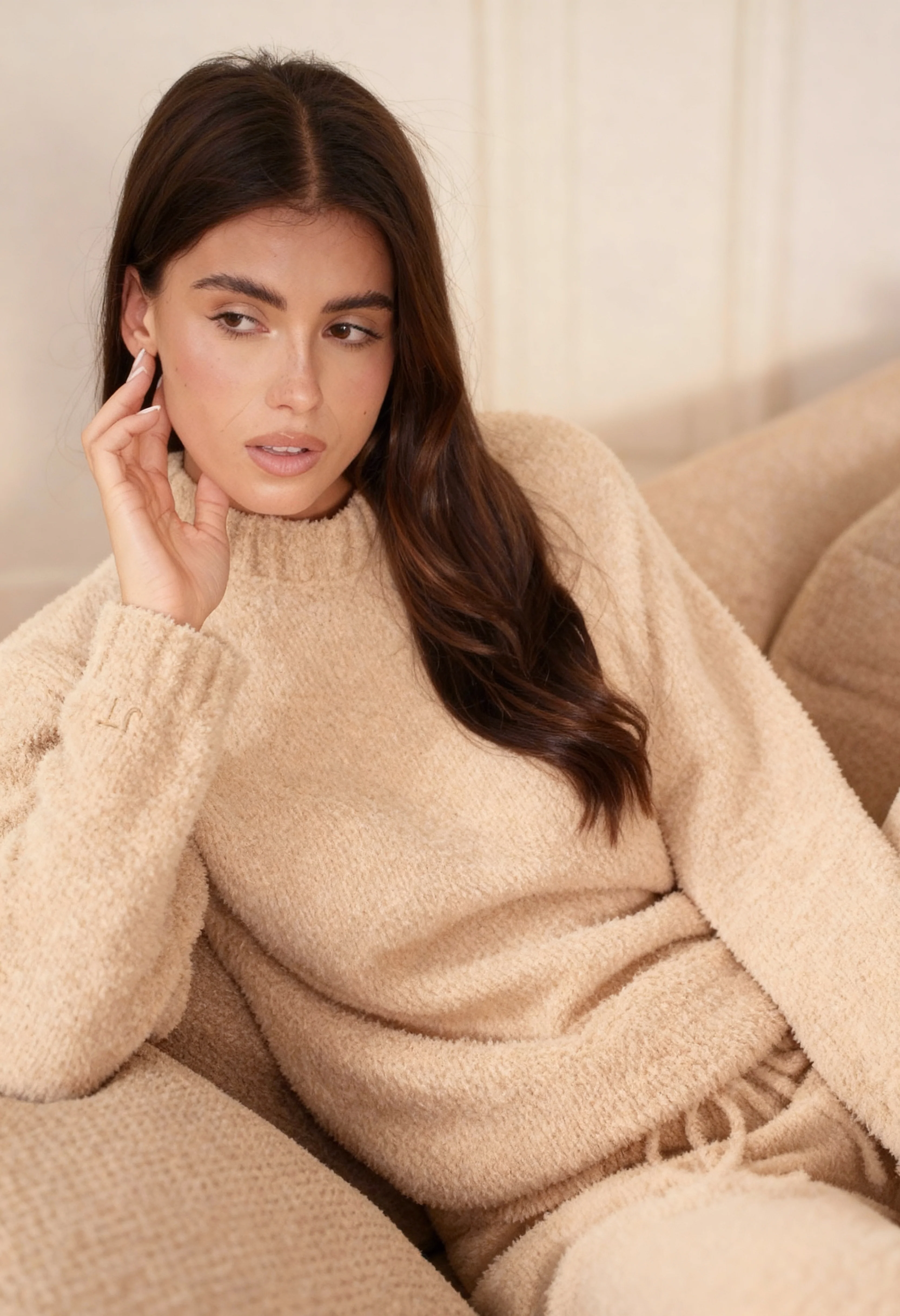 Jogging Suit Teddy Beige - Image 7