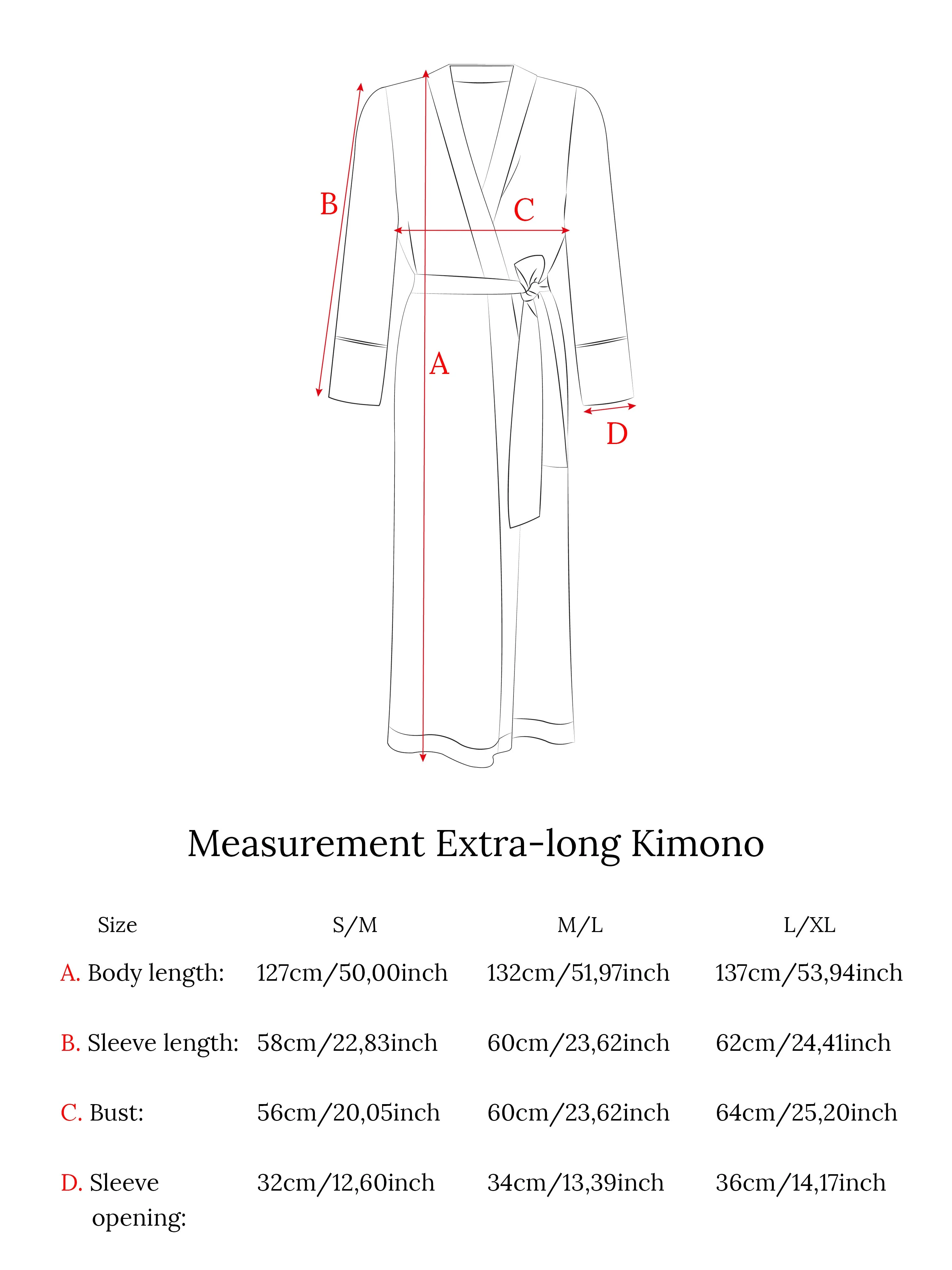 Kimono Deluxe Long Midnight Black - Image 16