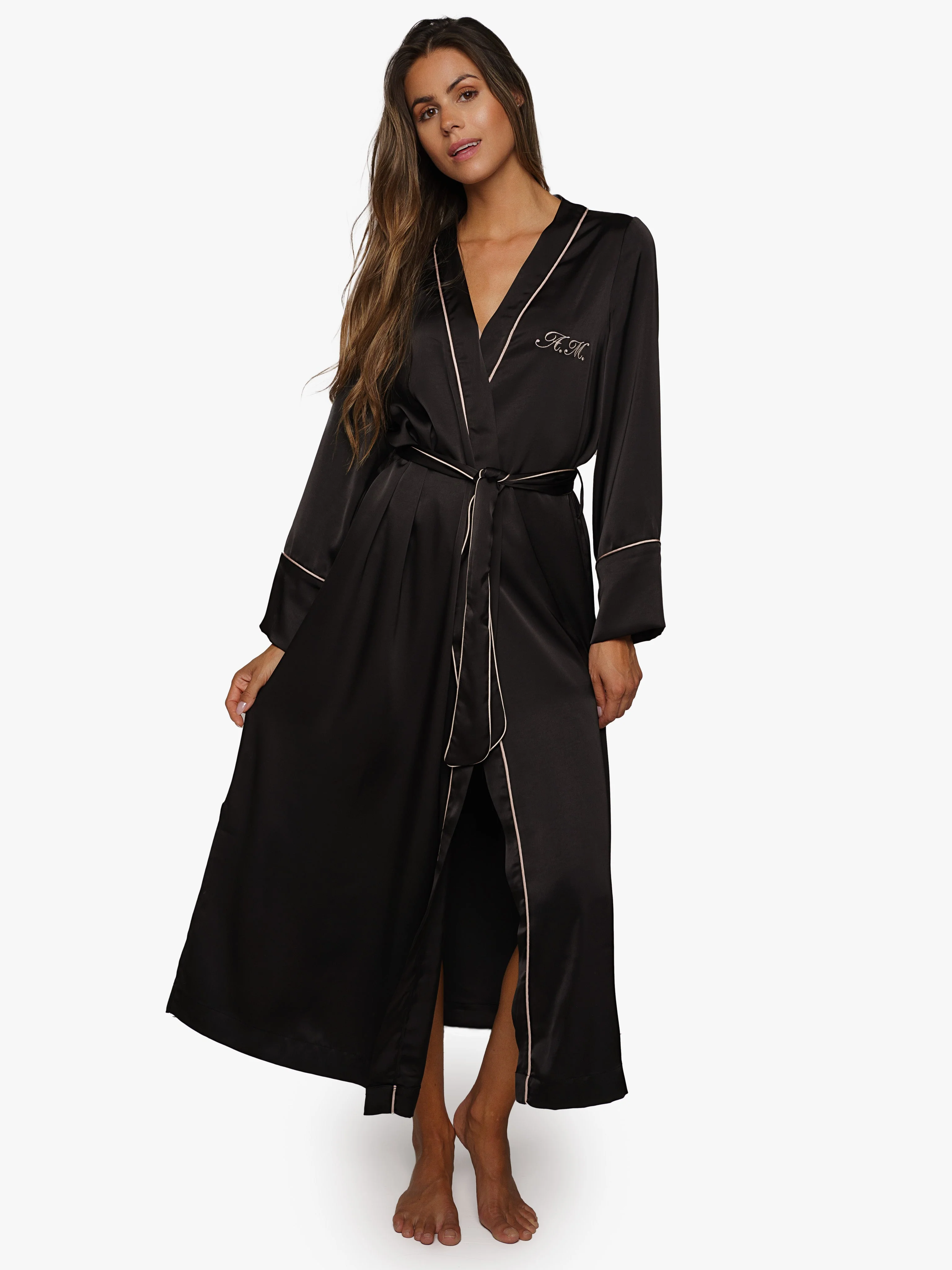 Kimono Deluxe Long Midnight Black - Image 7