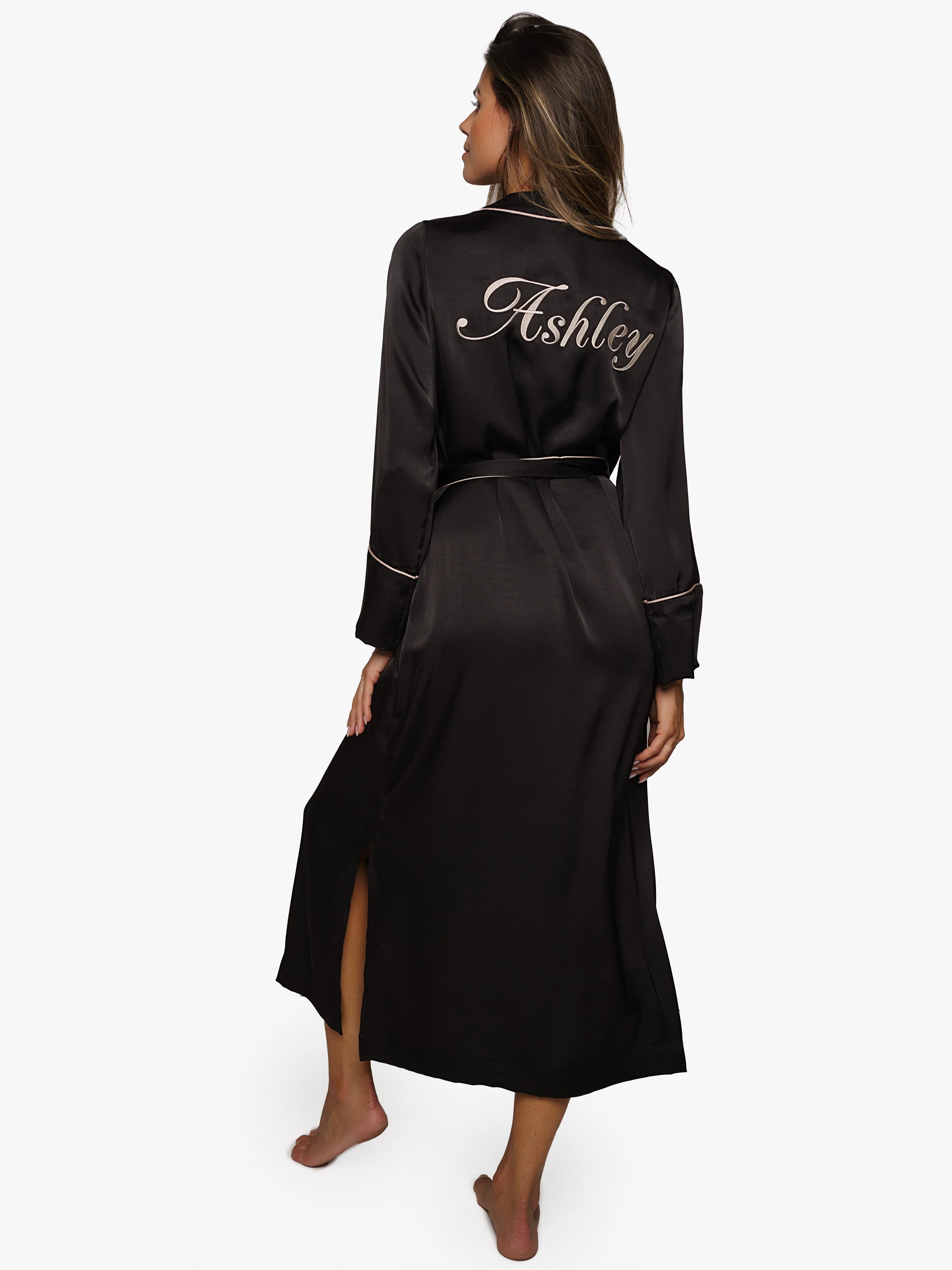 Kimono Deluxe Long Midnight Black - Image 8