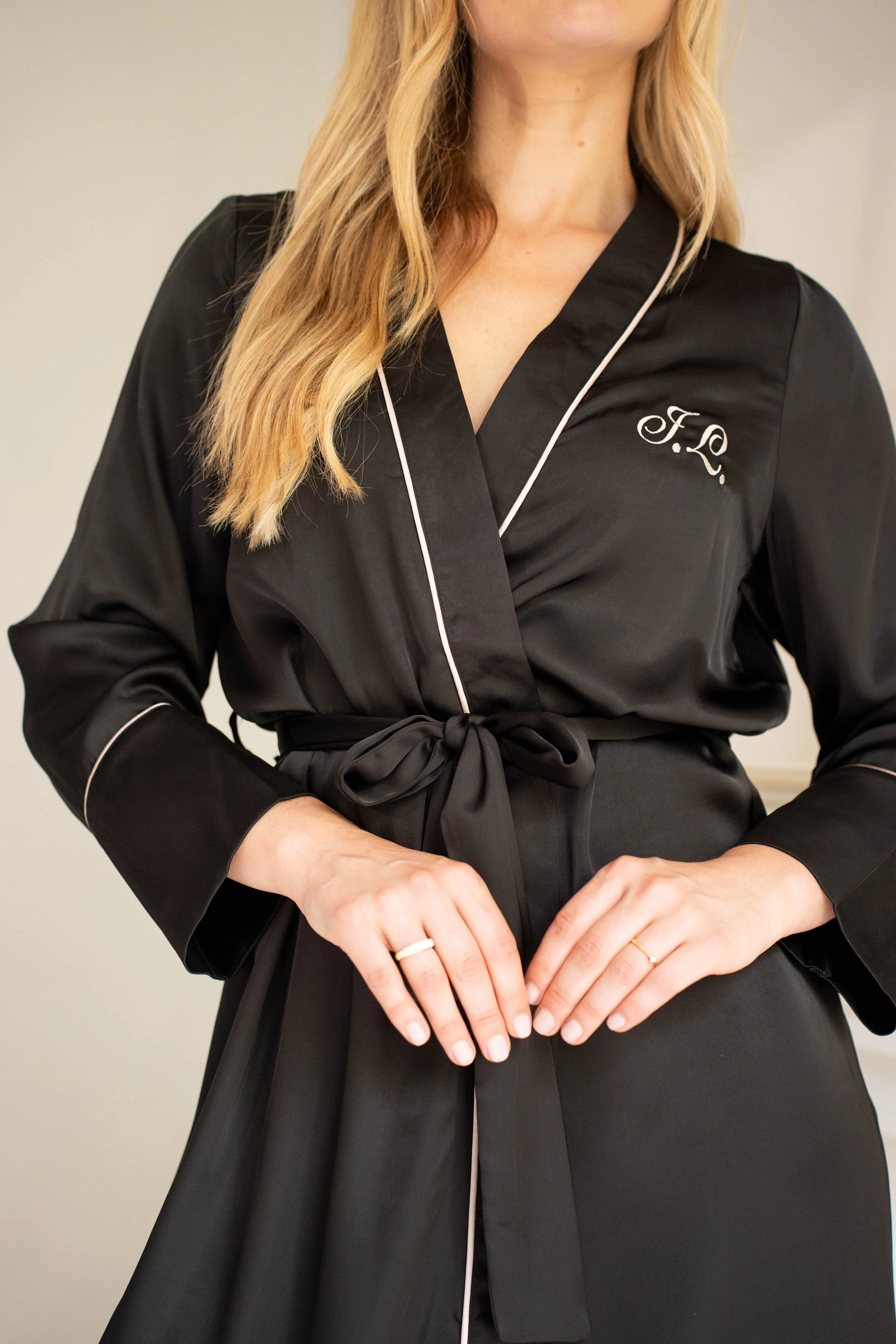 Kimono Deluxe Long Midnight Black - Image 9