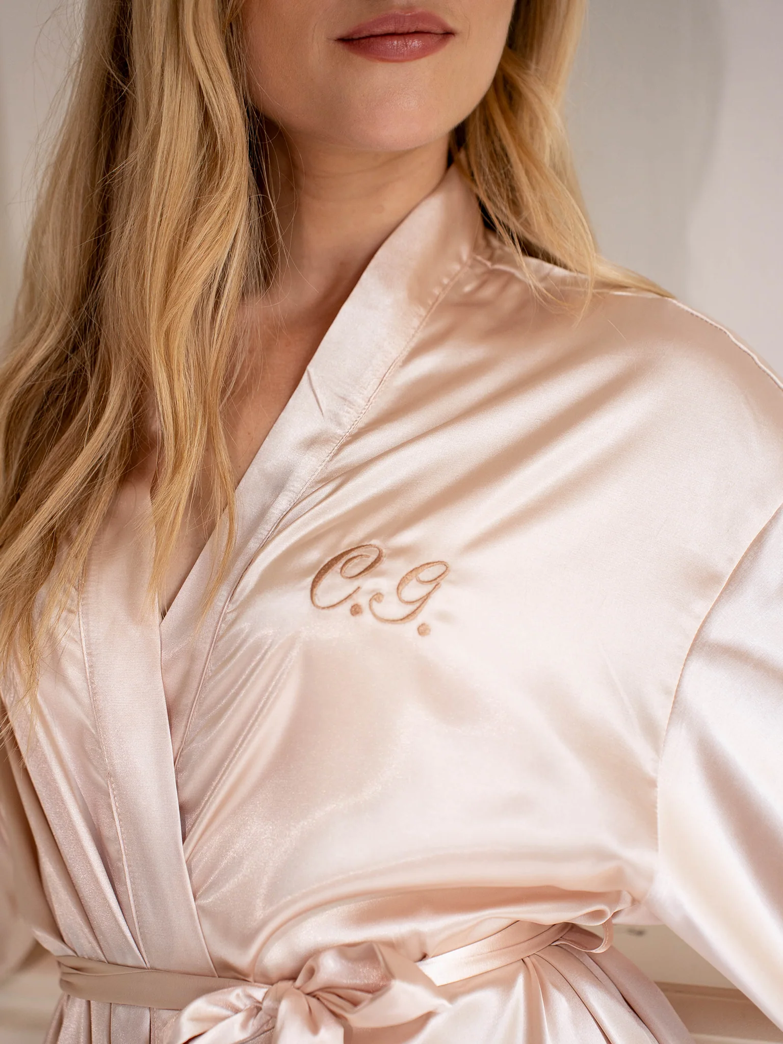 Kimono Lace Champagne - Image 3