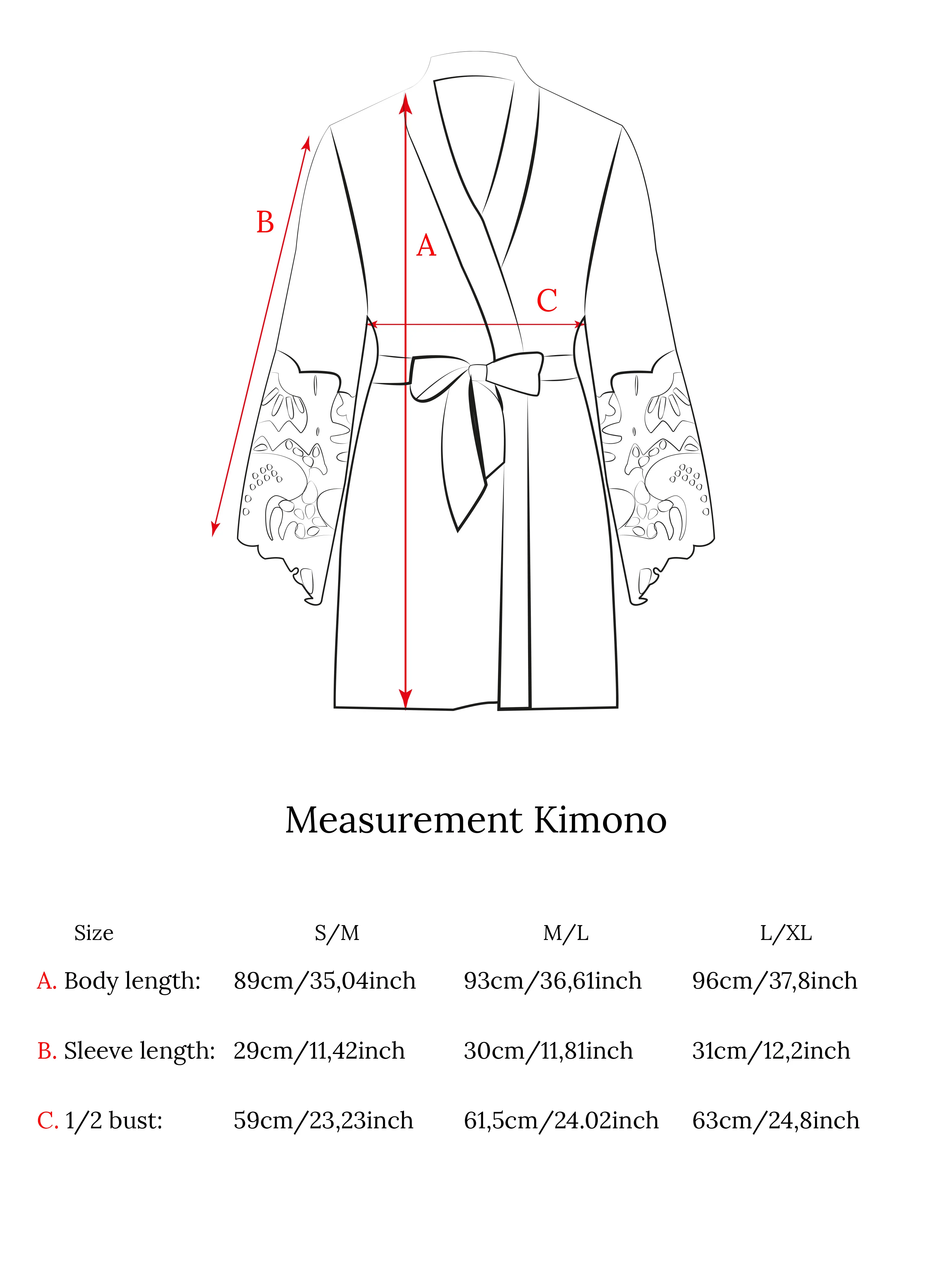 Kimono Lace Champagne - Image 8