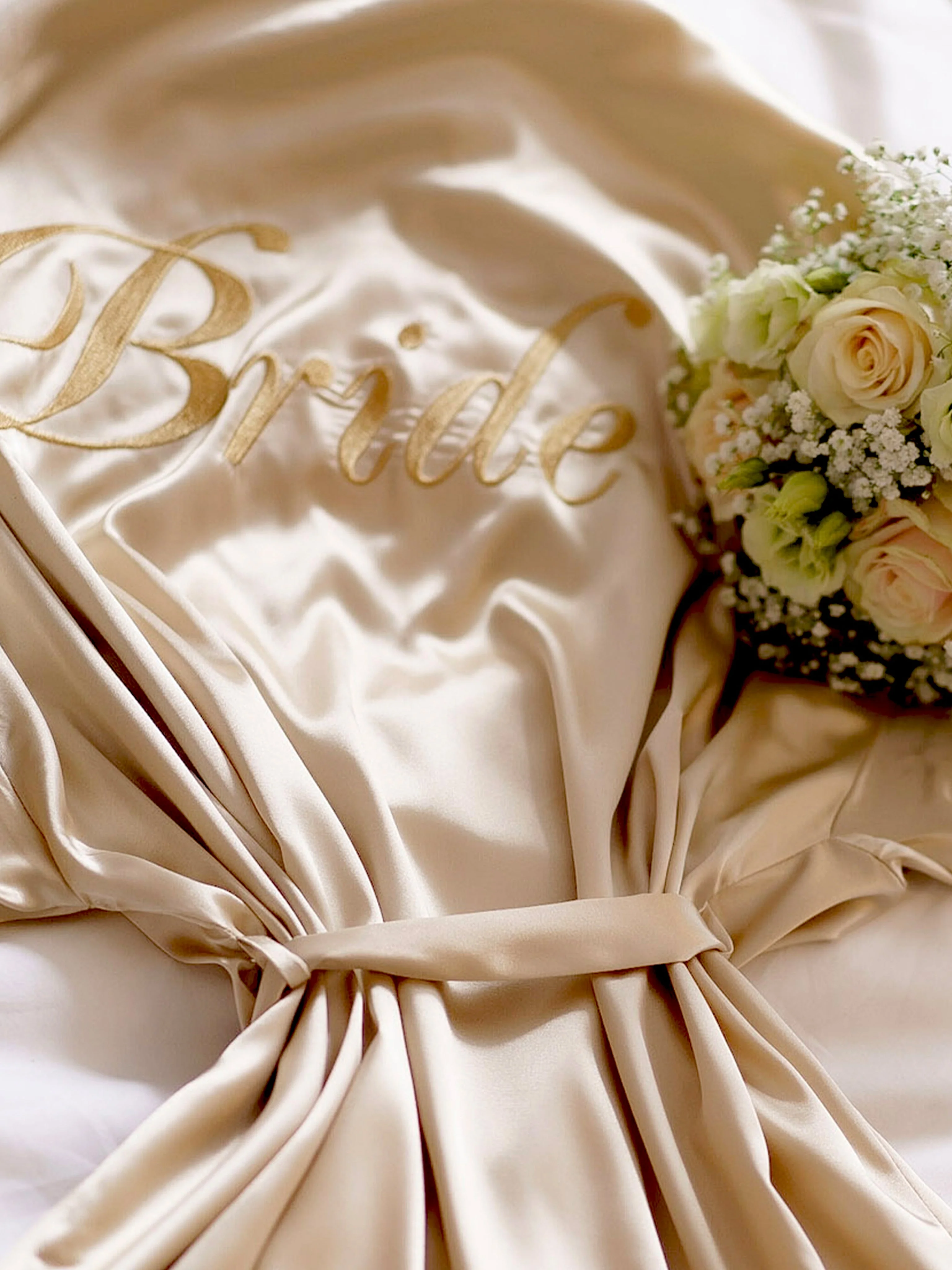 Ruffle Kimono Champagne - Image 3