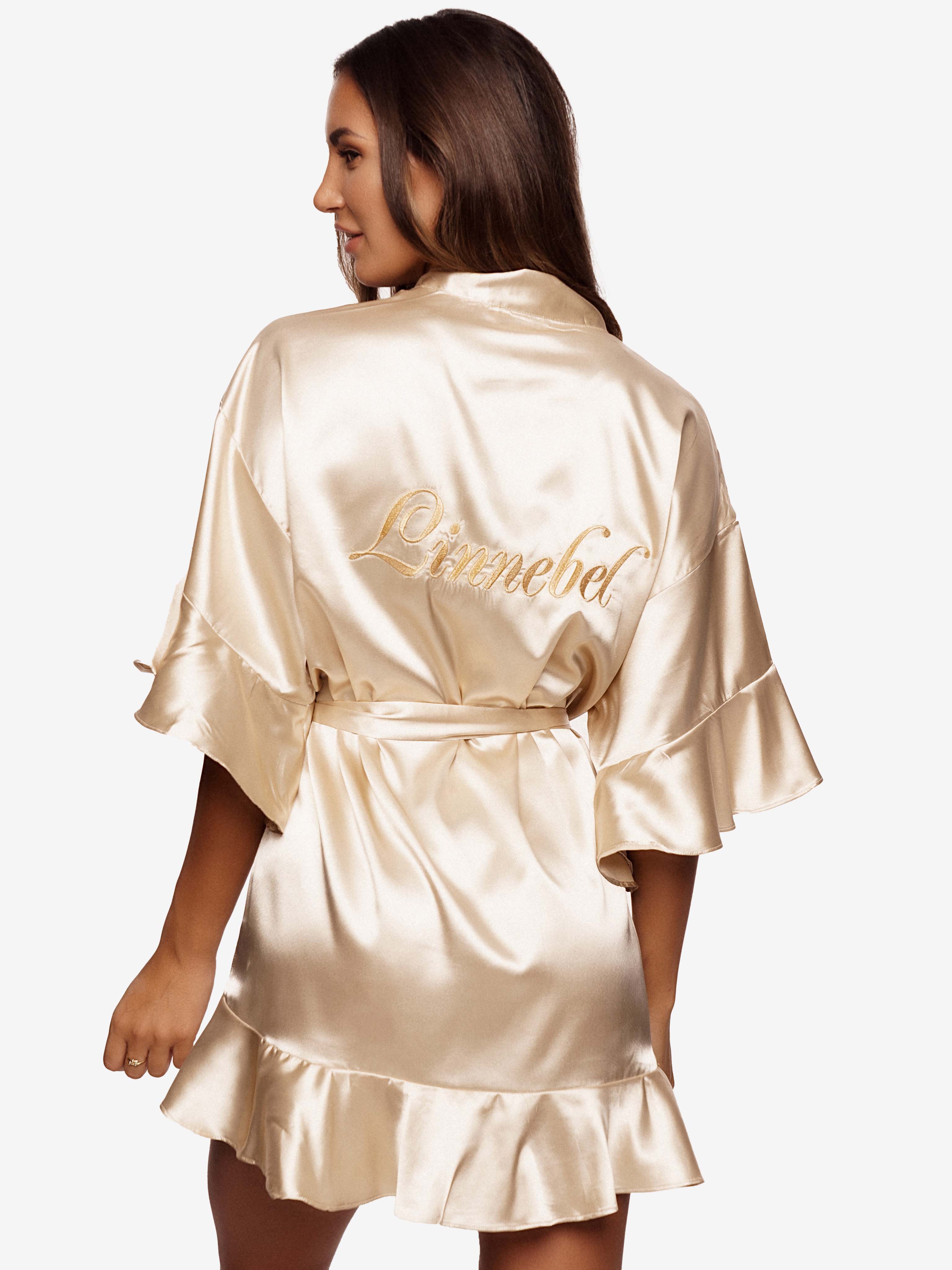 Ruffle Kimono Champagne - Image 6