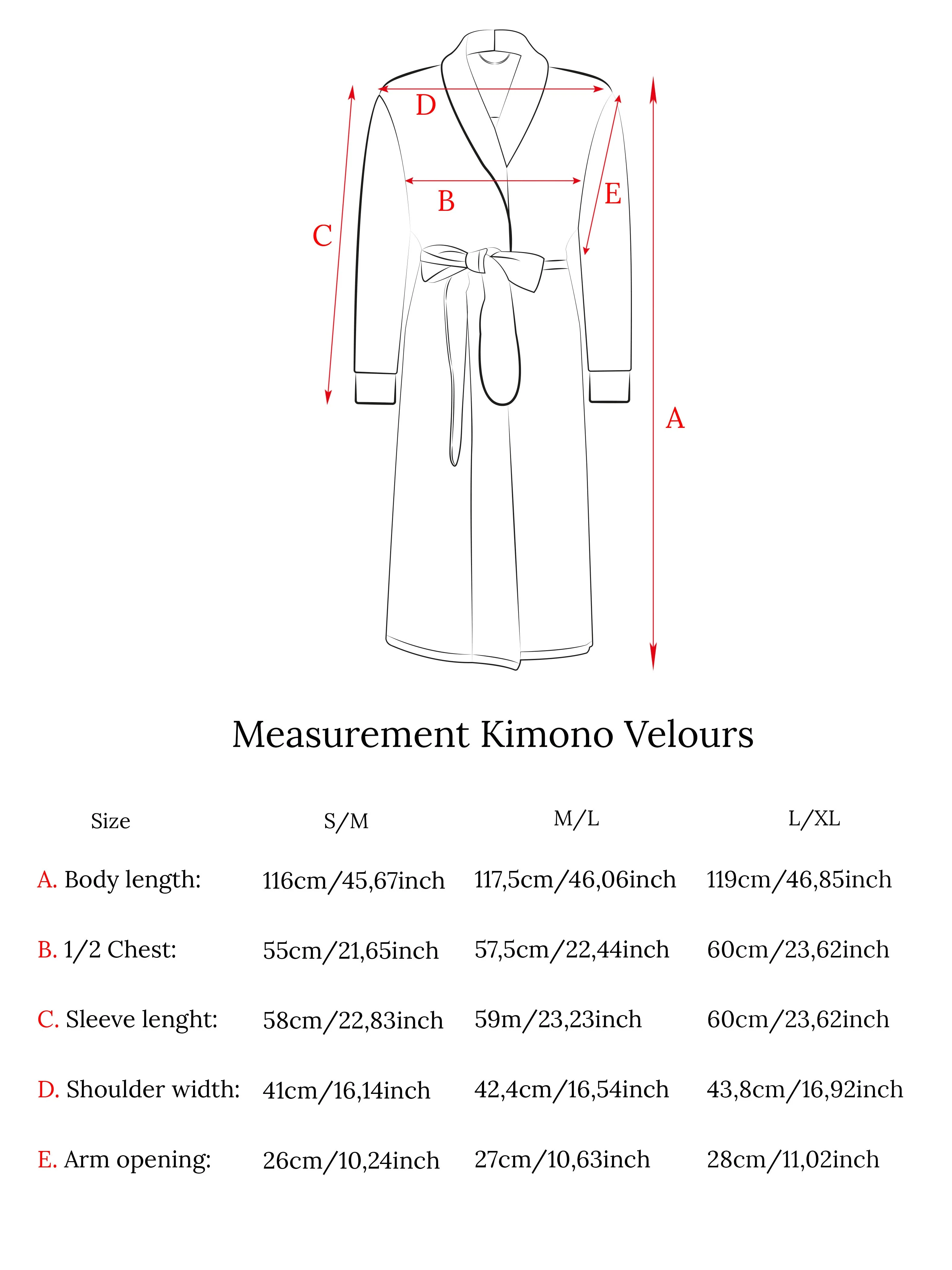 Kimono Velours Powder Pink - Image 5