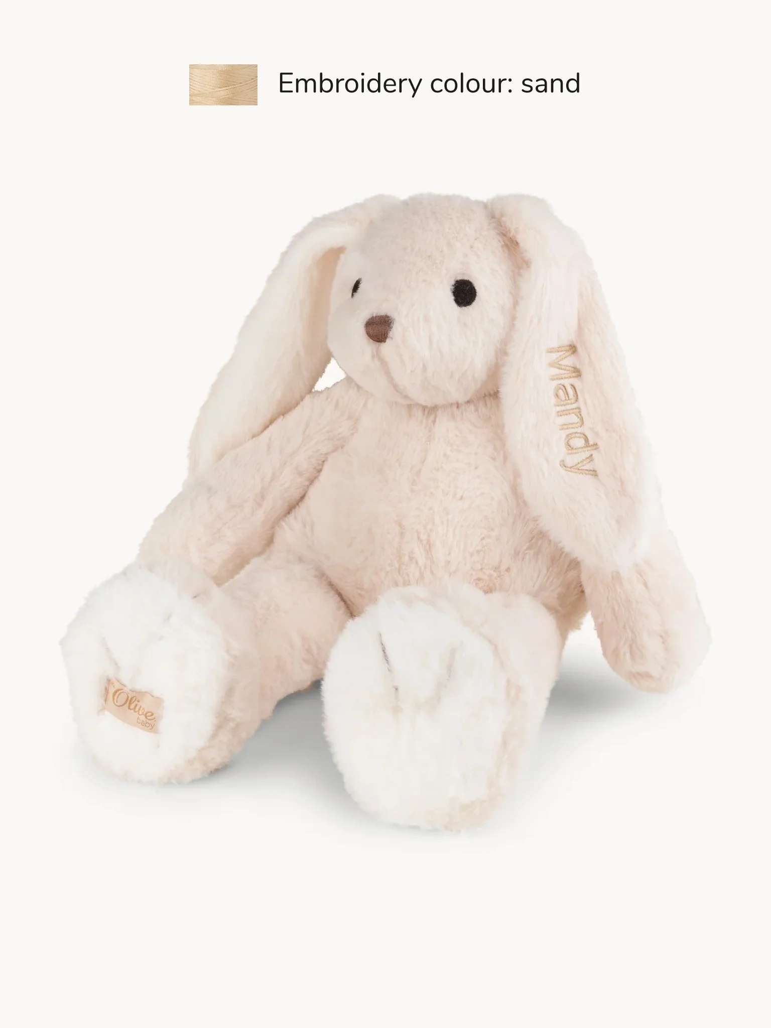 Knuffel Konijn Créme Medium - Image 2