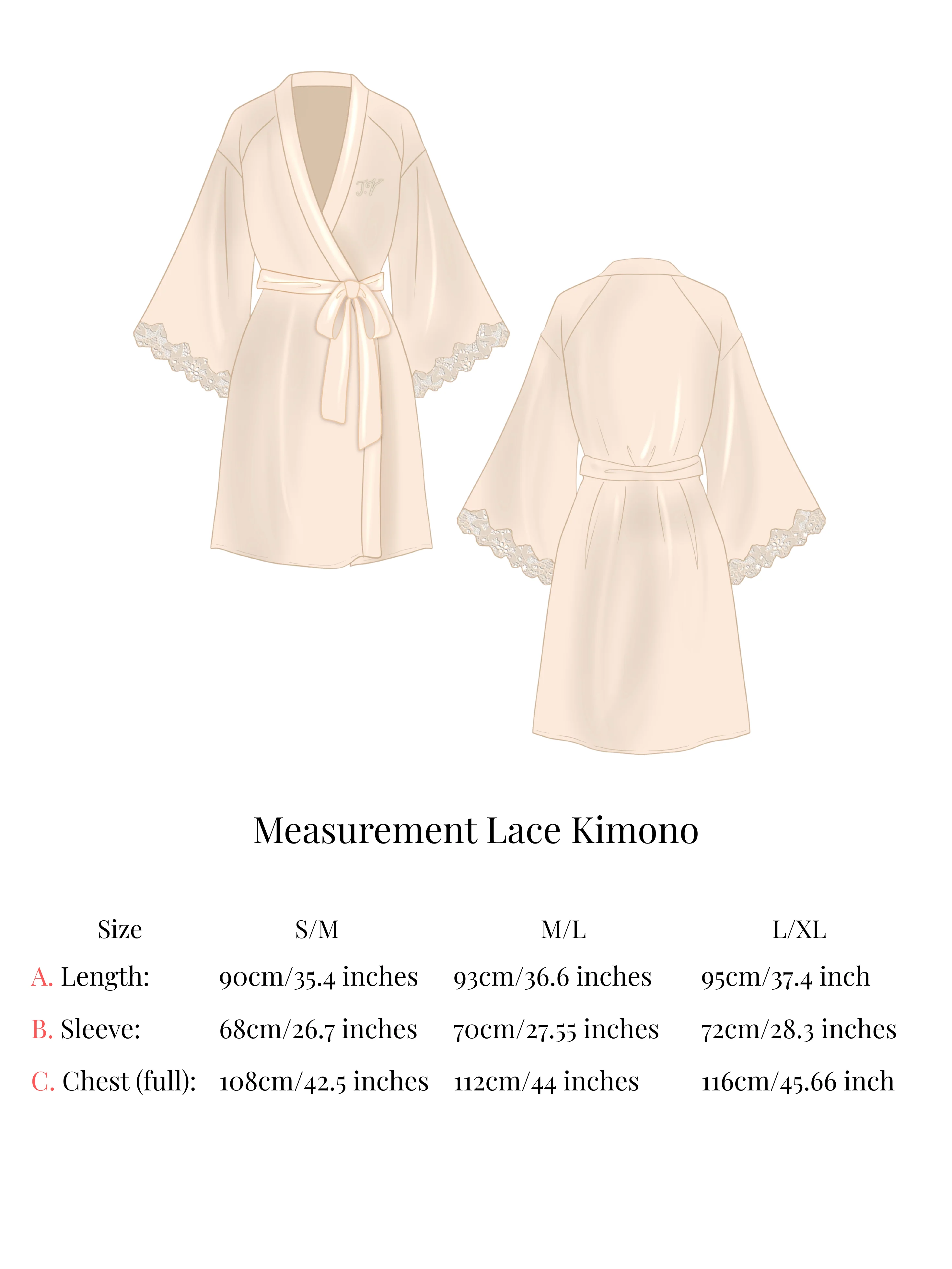 Lace Kimono Off White - Image 7