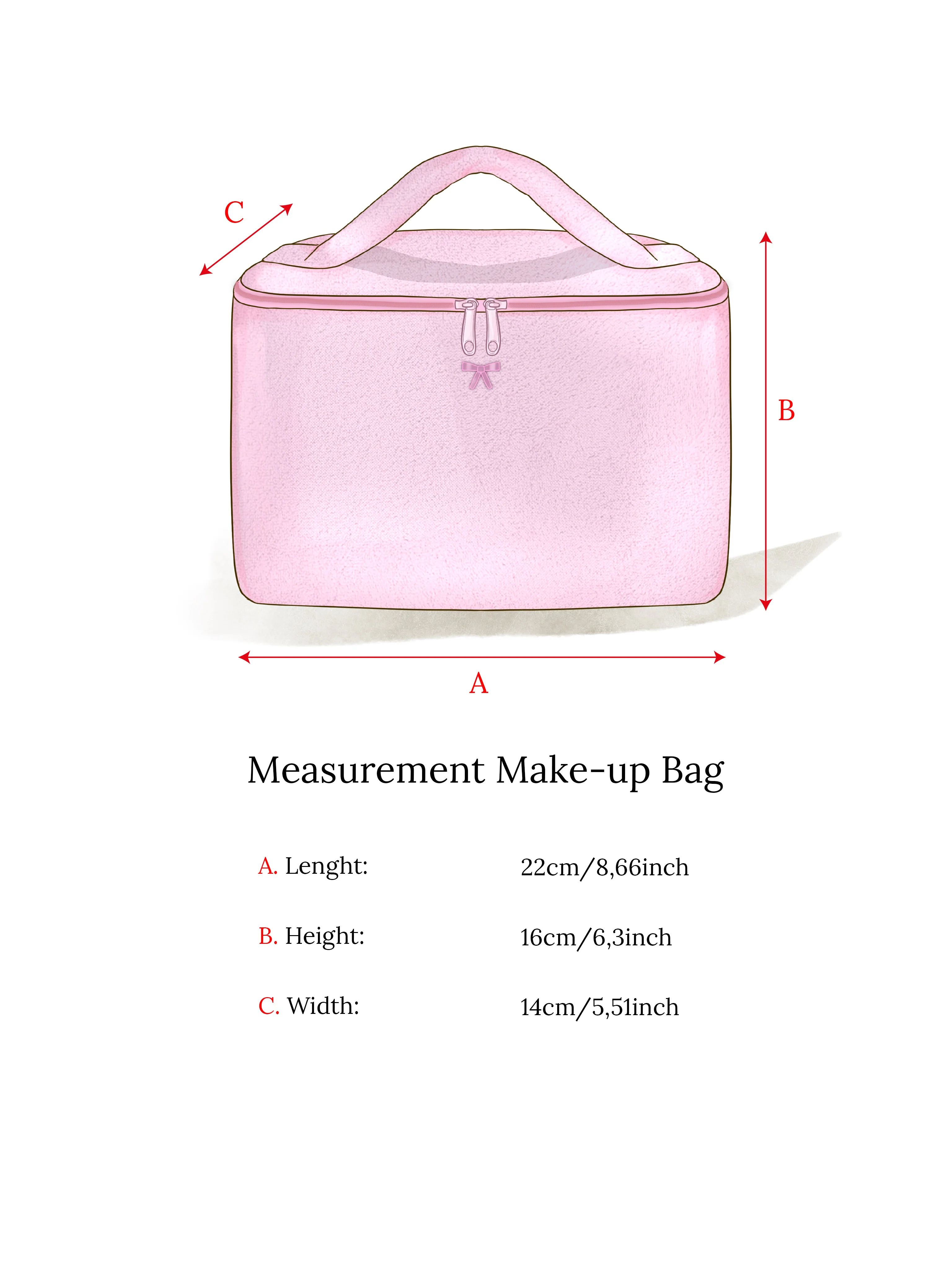 Make-up Box Pink - Image 4