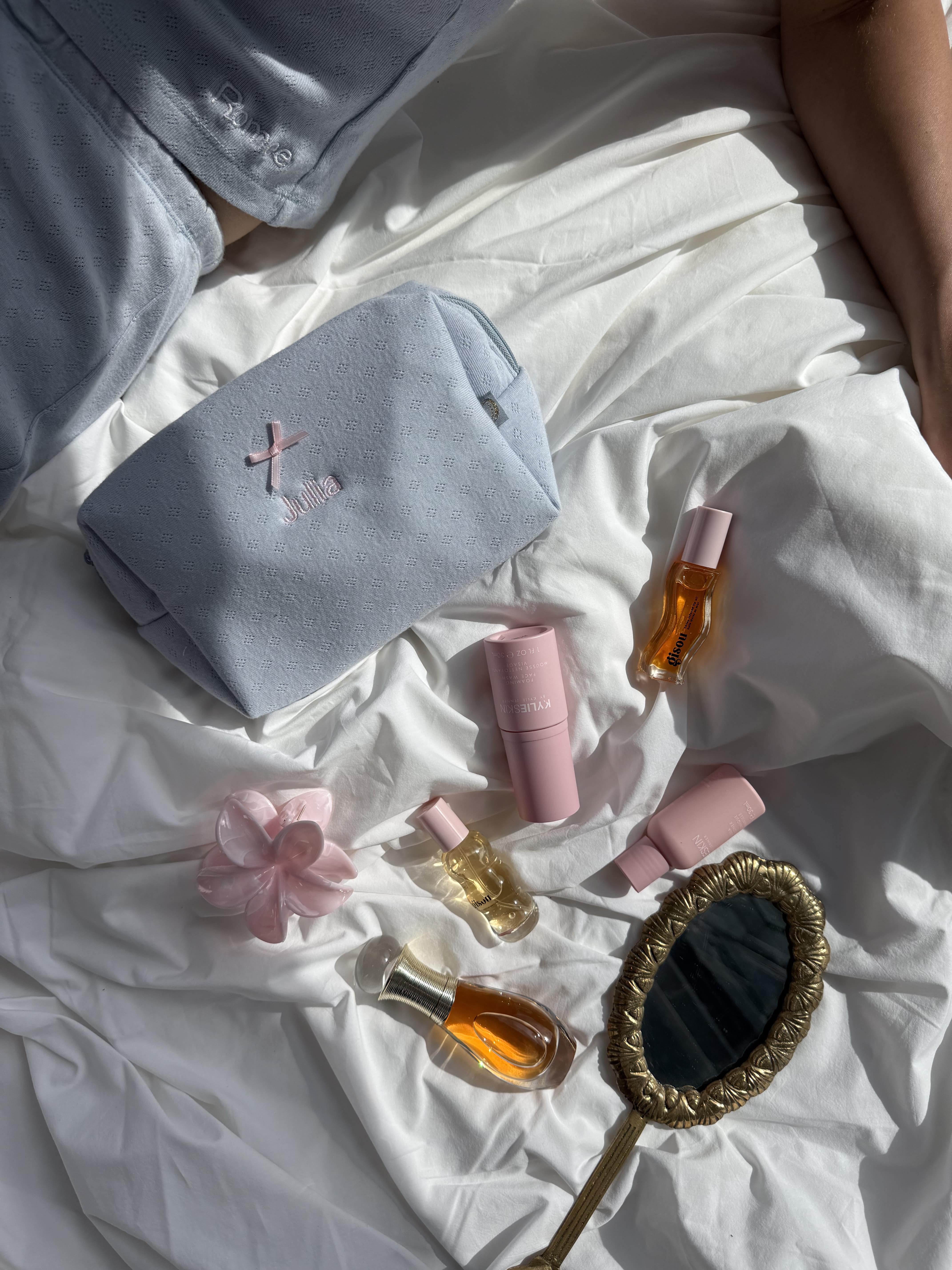 Make-up Pouch Blue - Image 4