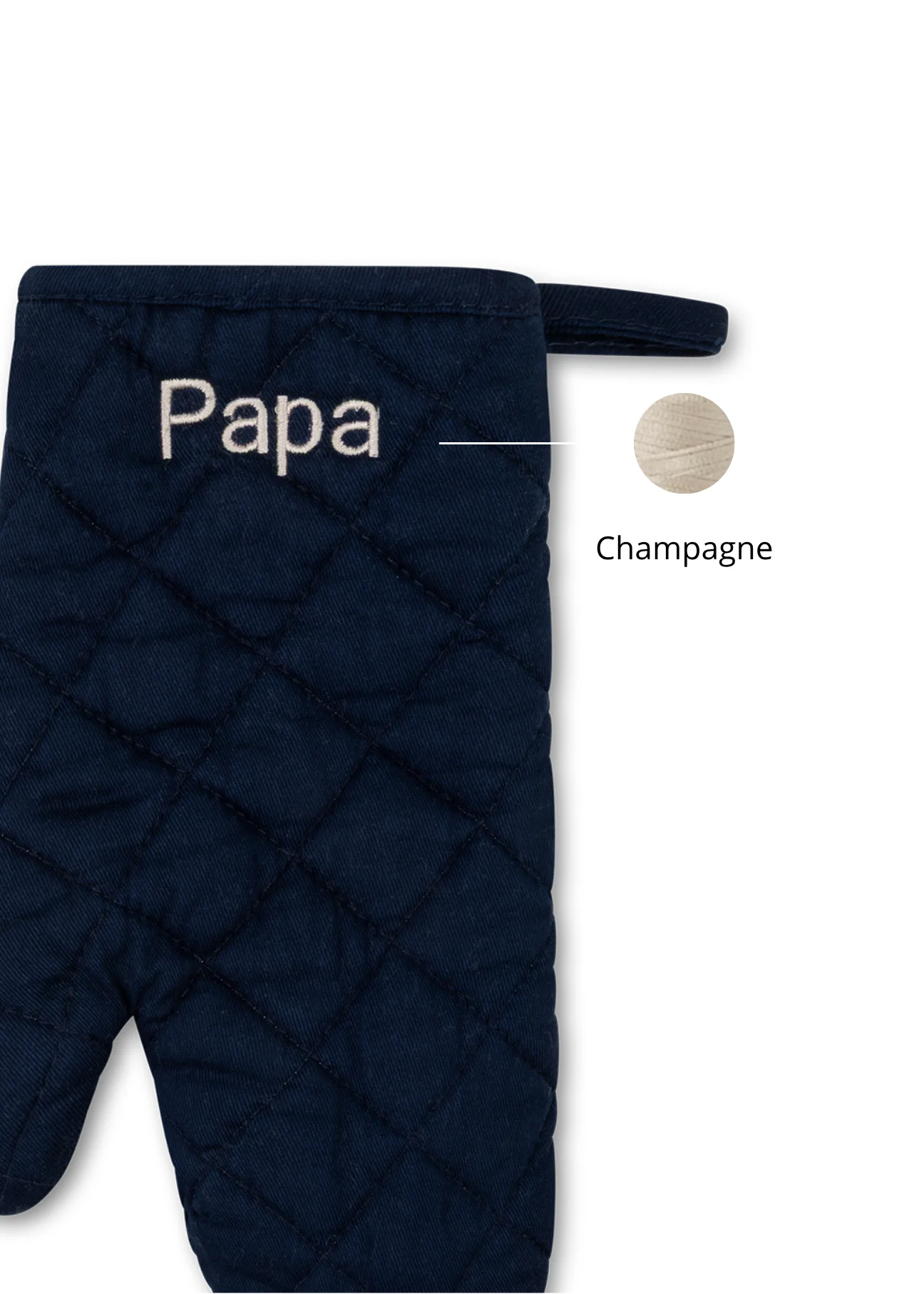 Oven Mitten Navy - Image 4
