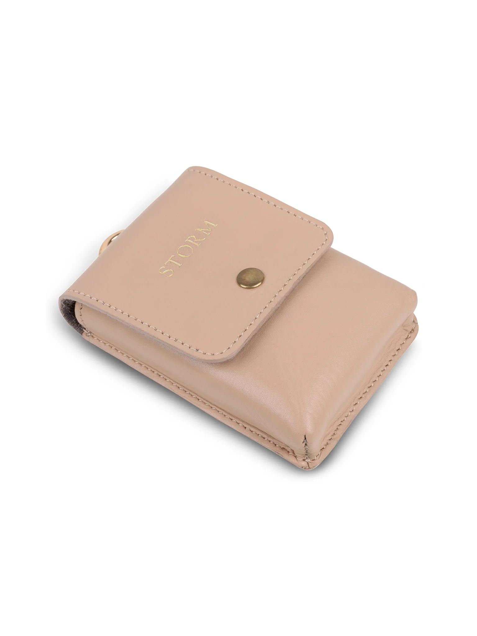 Poepzakjeshouder Leer Beige - Image 4