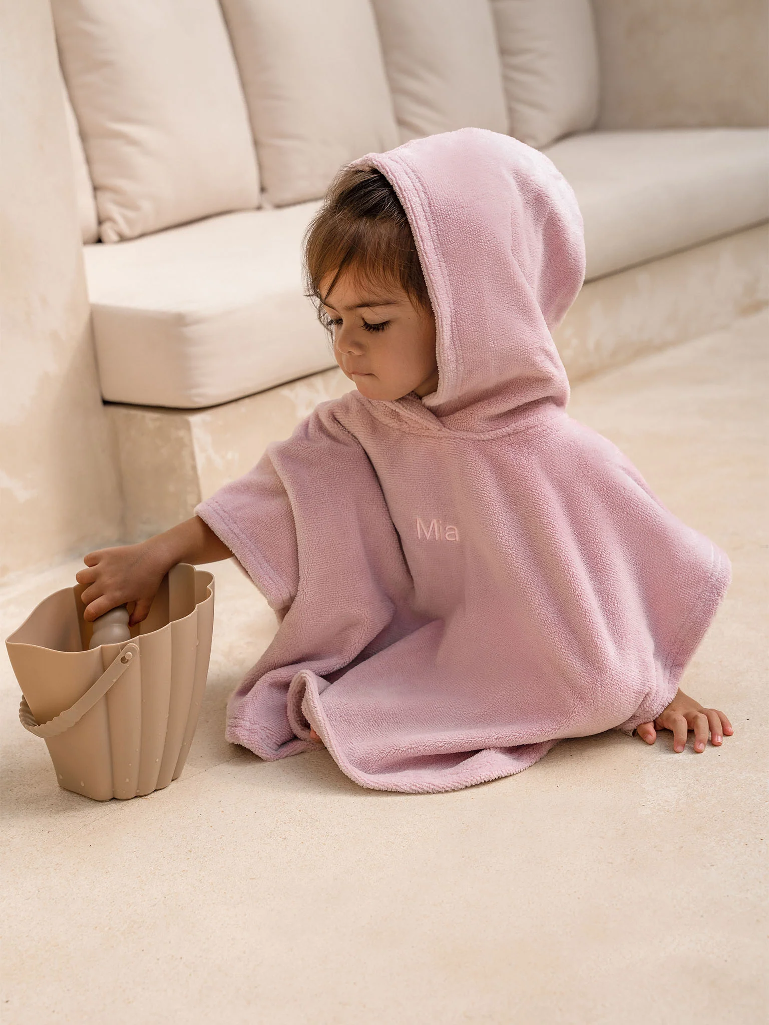 Poncho Powder Pink - Image 3