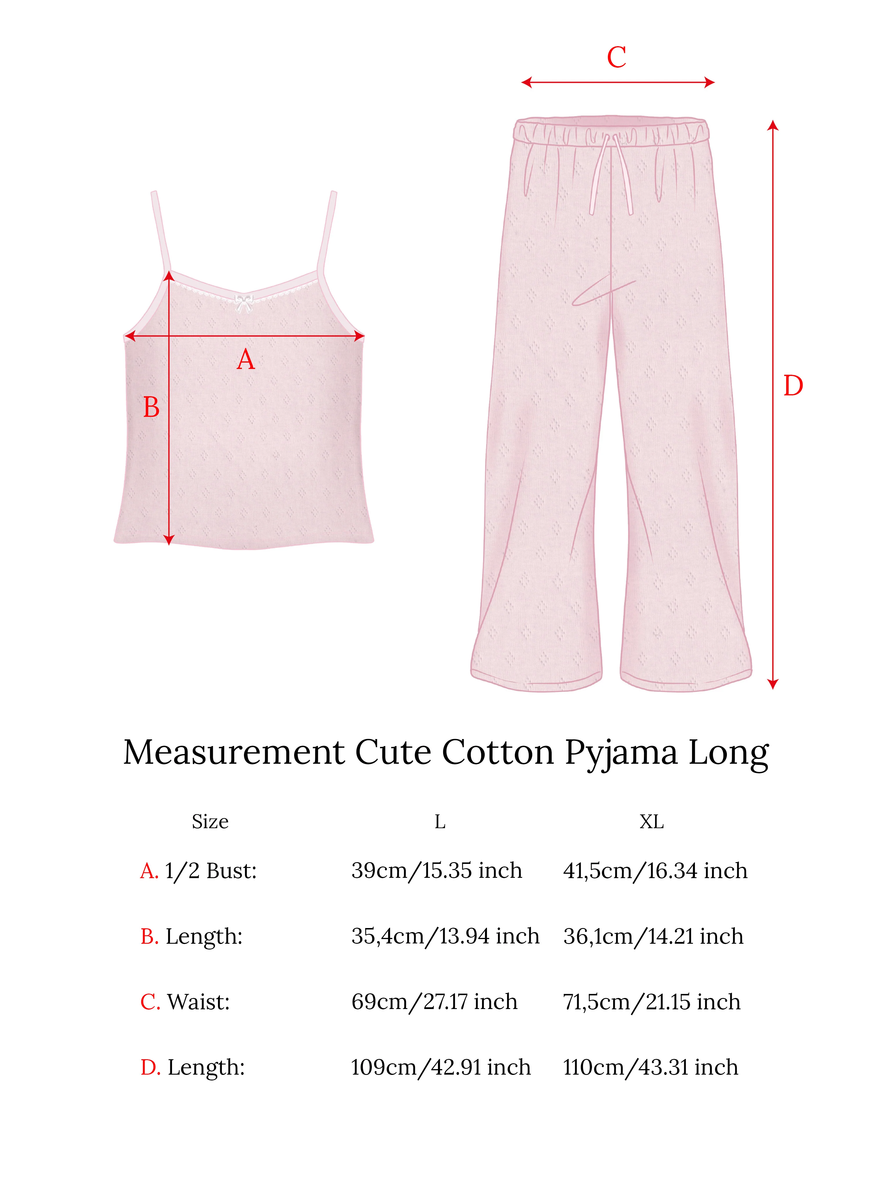 Pyjama Cotton Long Blue - Image 8