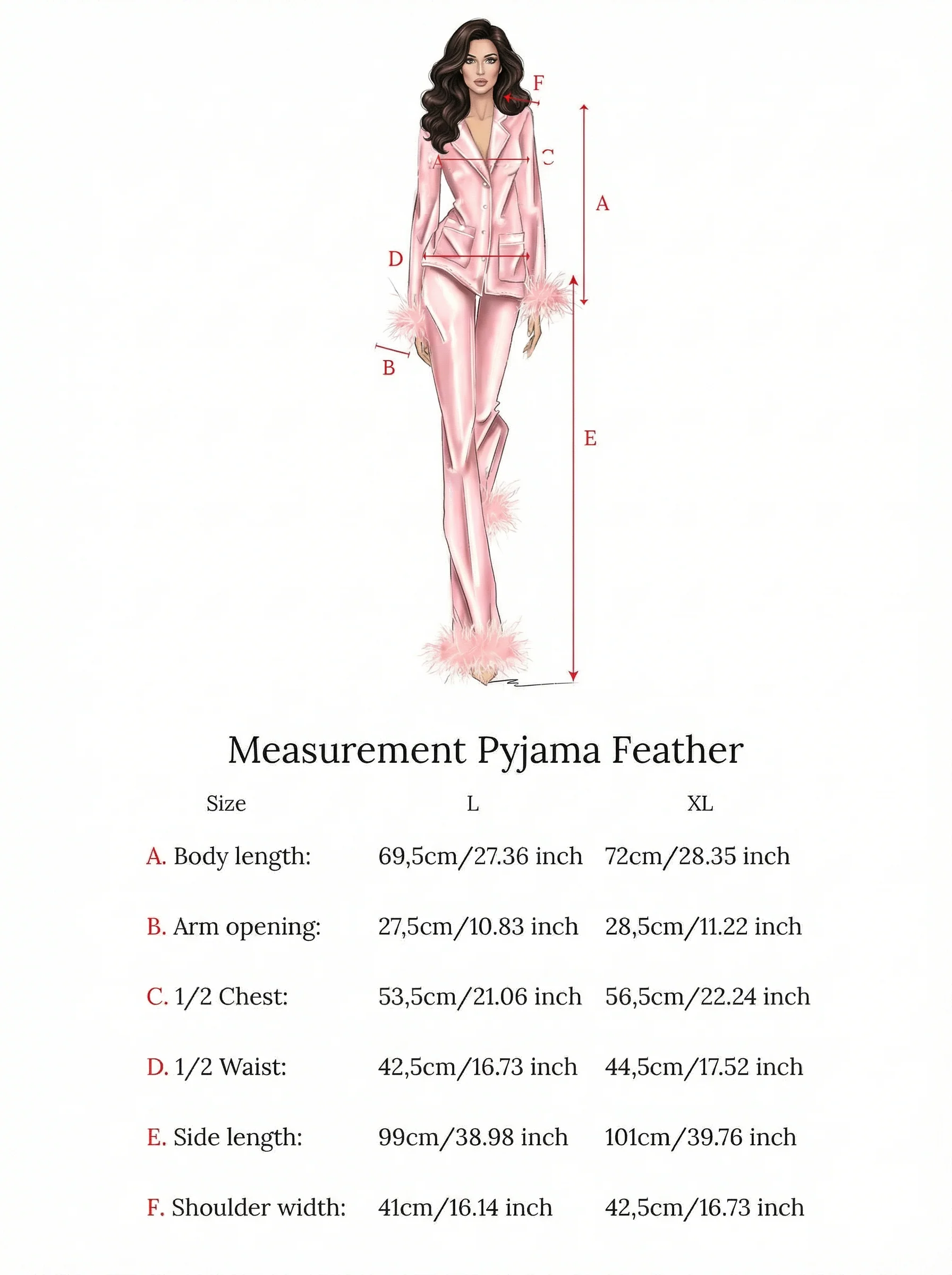 Pyjama Feather Light Pink - Image 5