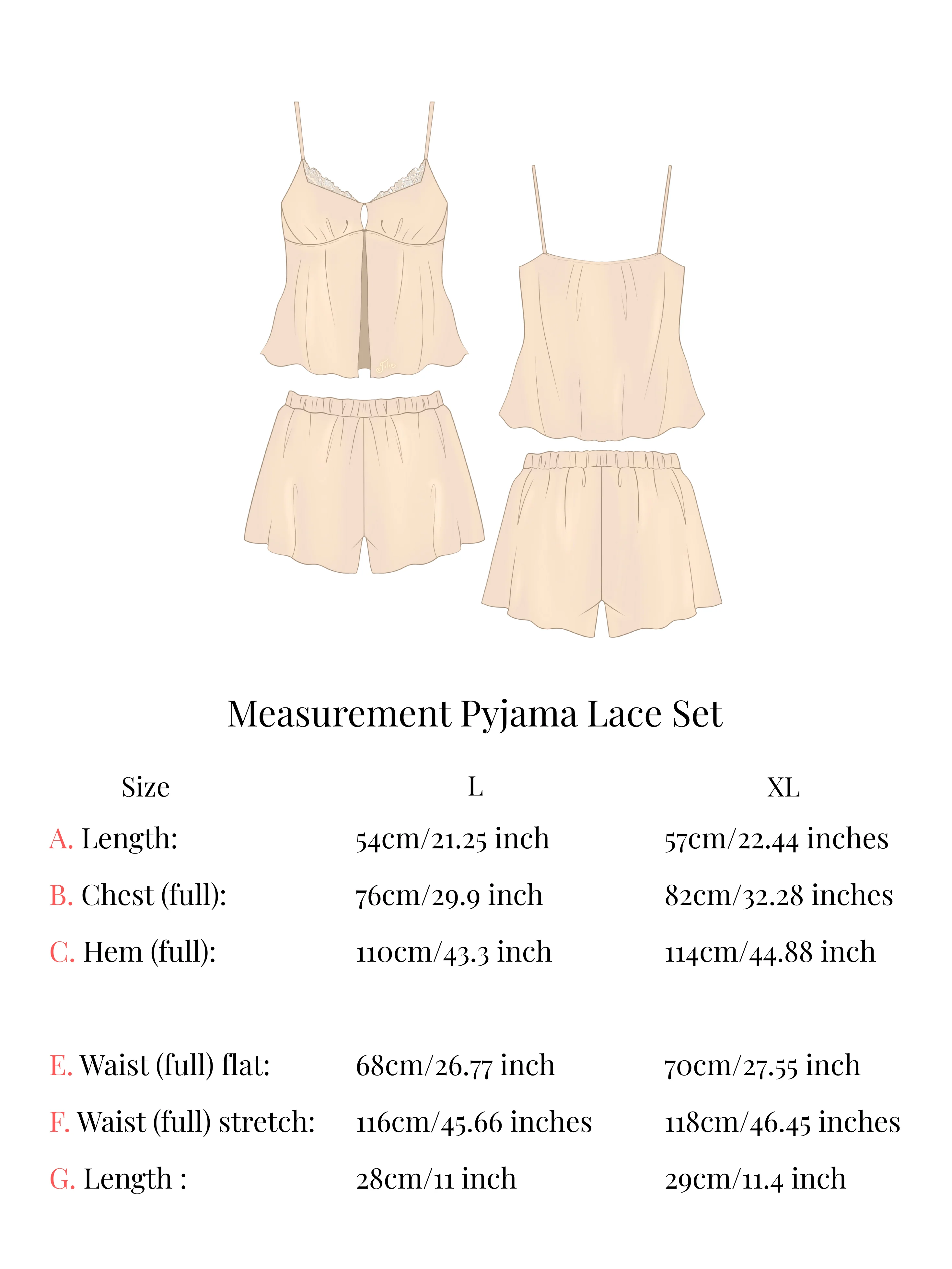 Pyjama Lace Set Off White - Image 9