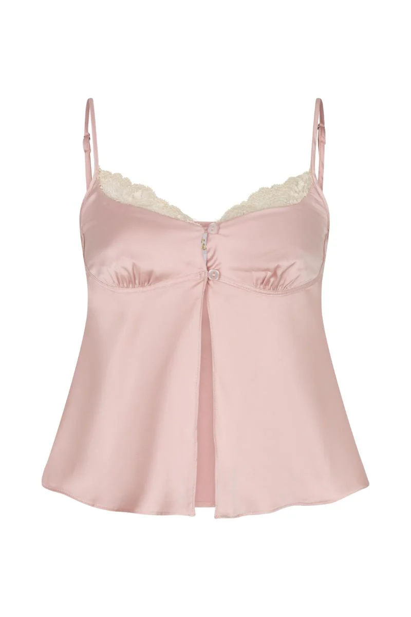 Pyjama Lace Set Pink - Image 4