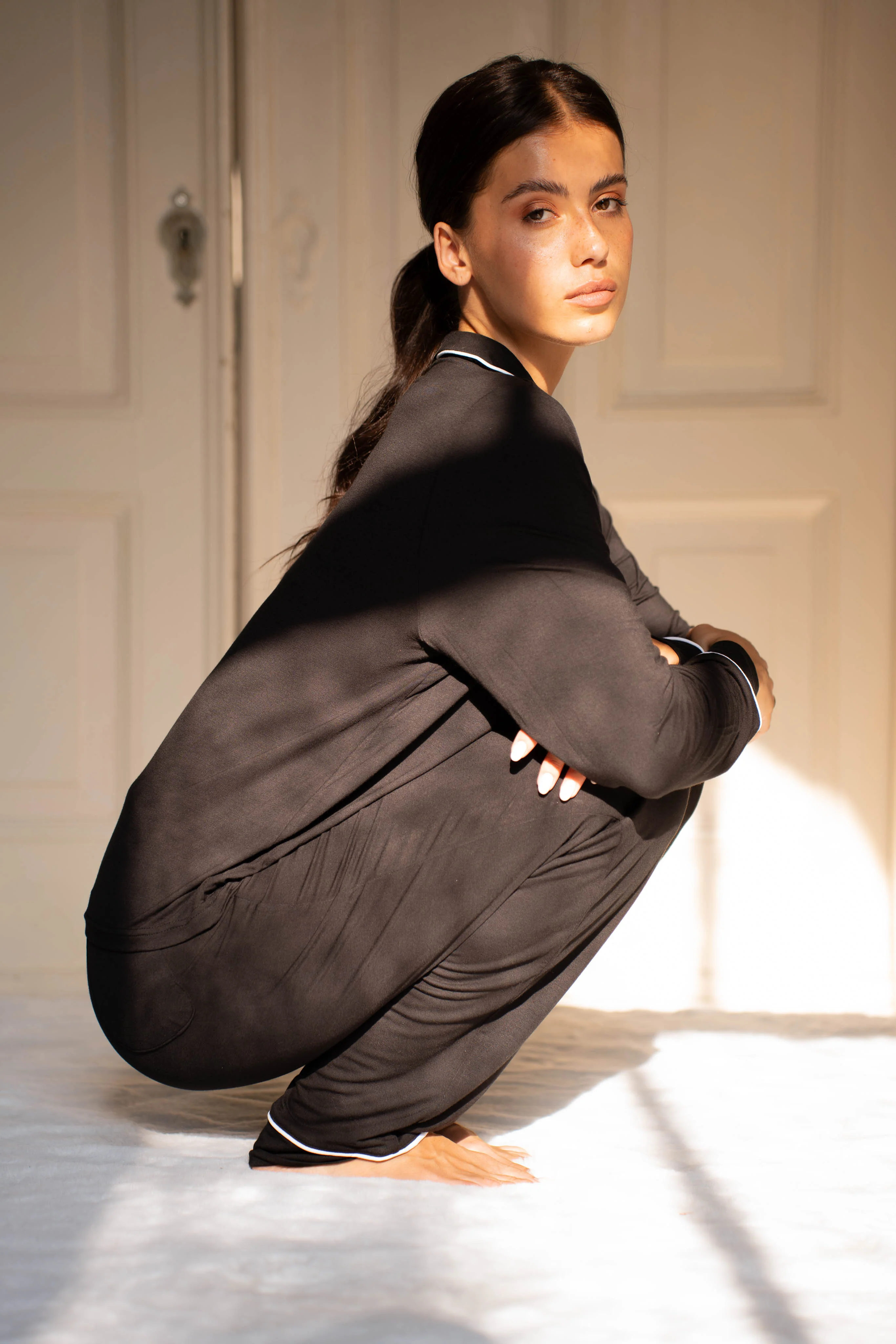 Pyjama Modal Black Long - Image 7