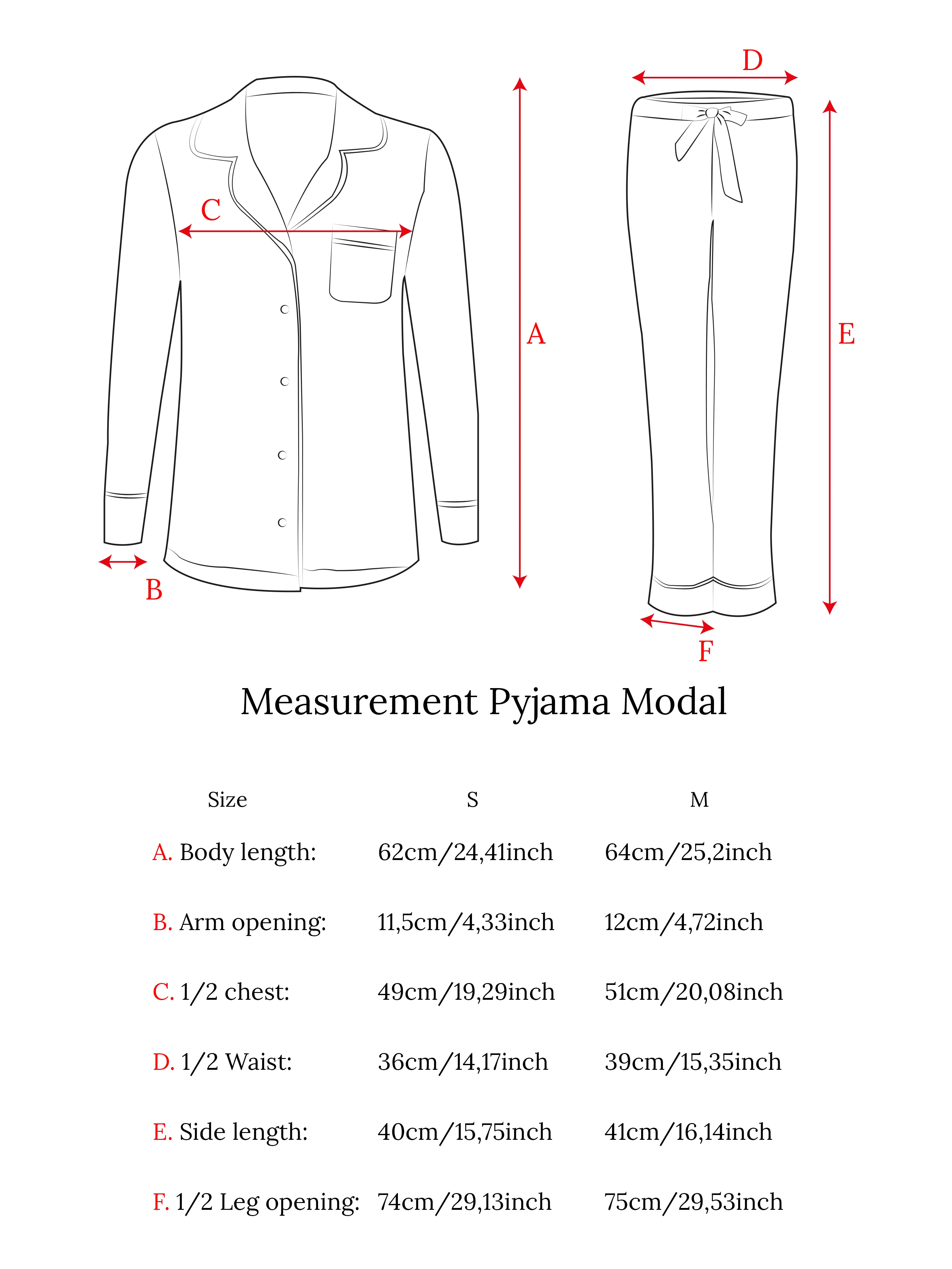 Pyjama Modal Black Long - Image 9