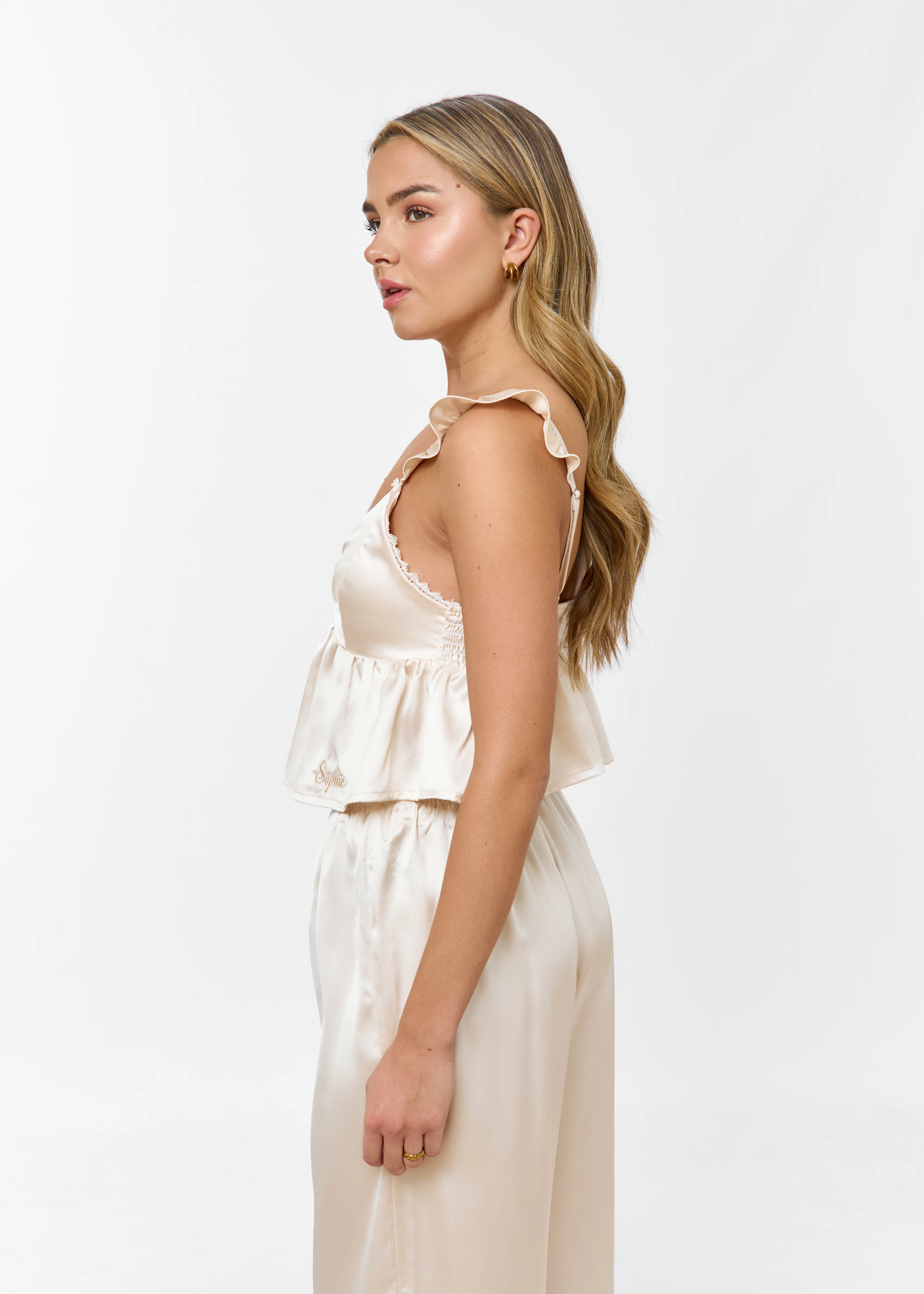 Pyjama Off White Lace - Image 7