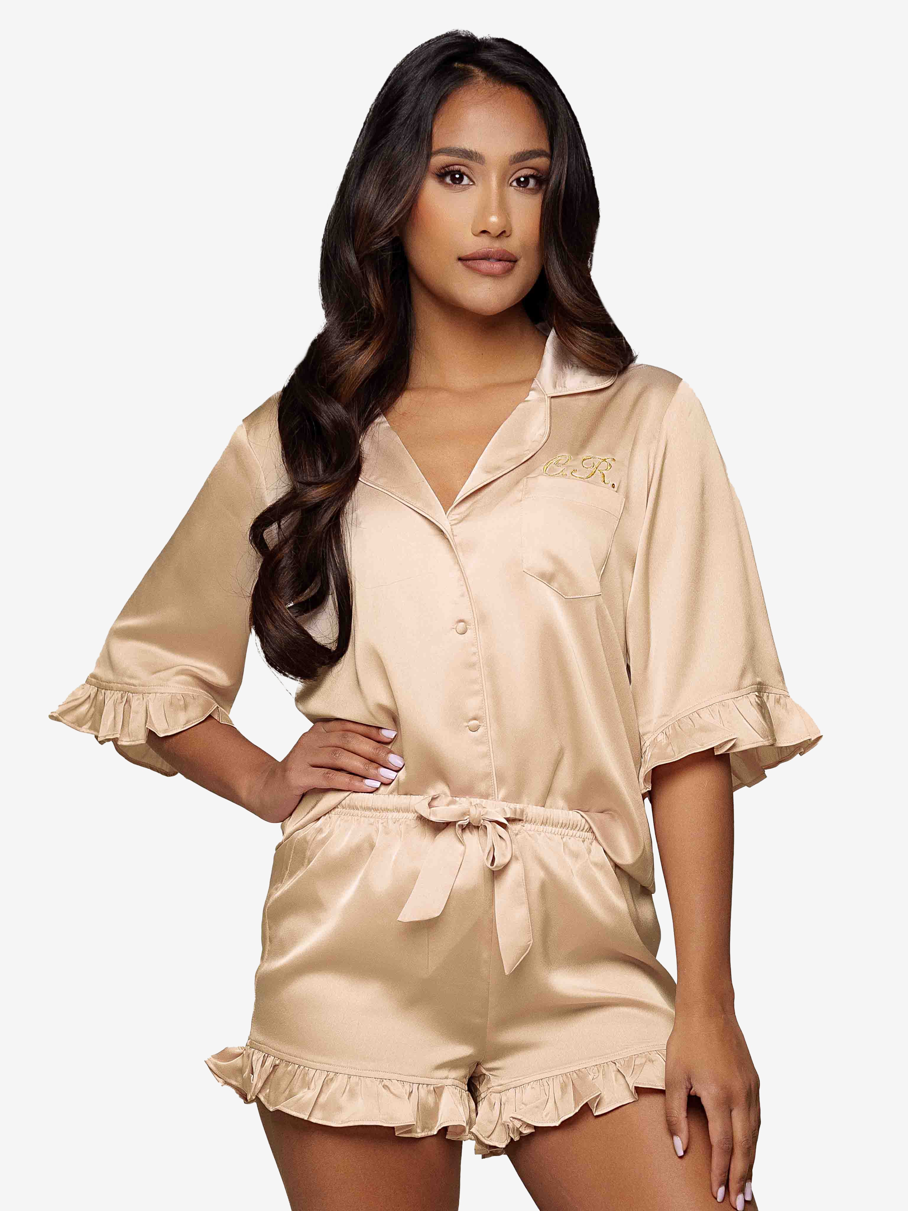 Pyjama Ruffle Cream - Image 4