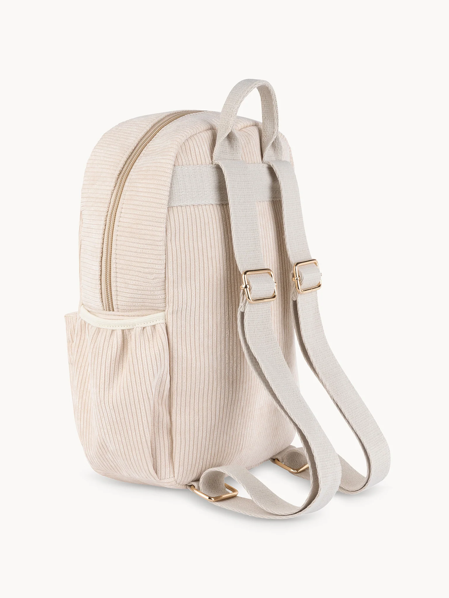 Rib Backpack Cream - Image 4