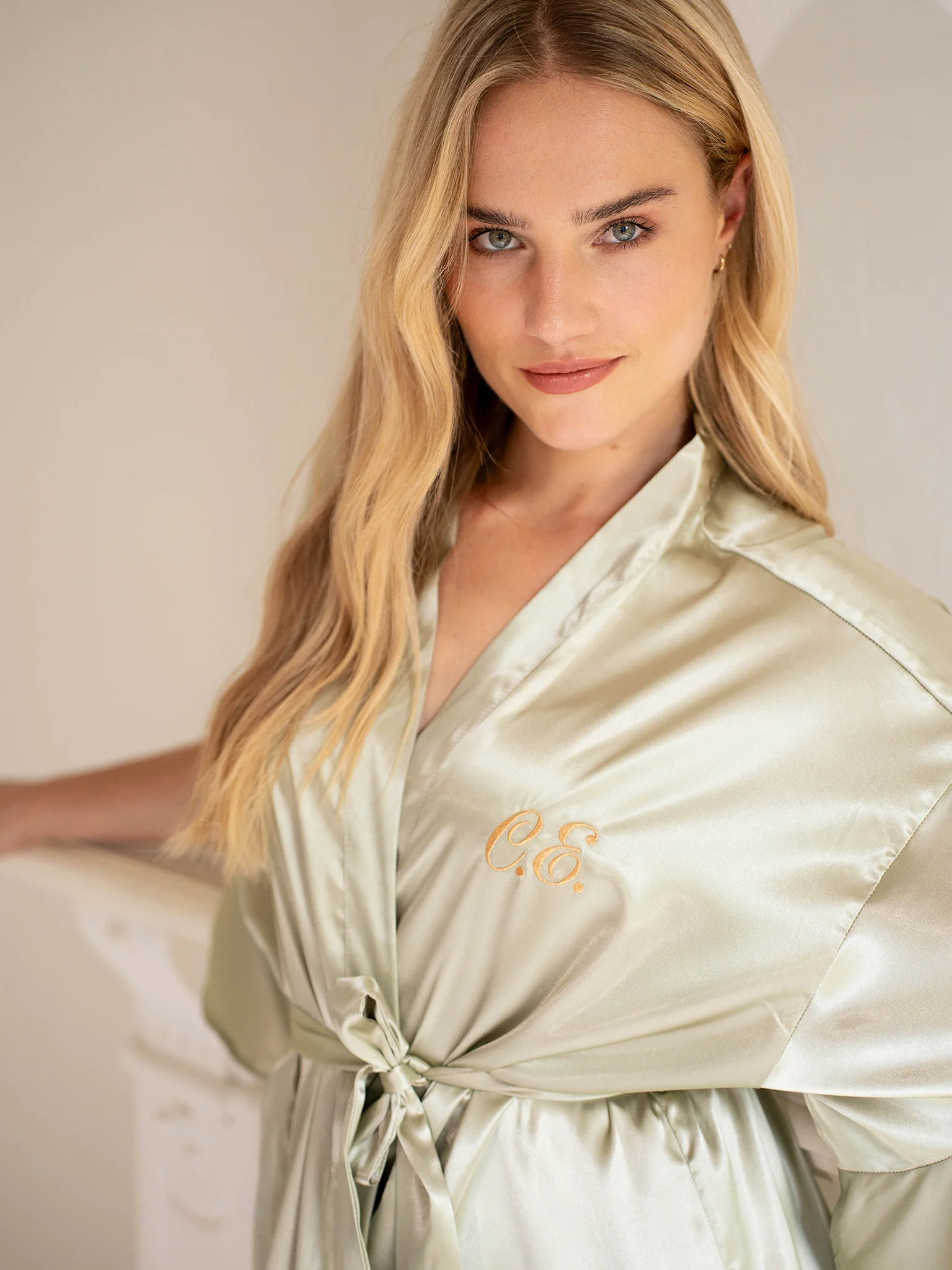 Ruffle Kimono Olive - Image 7