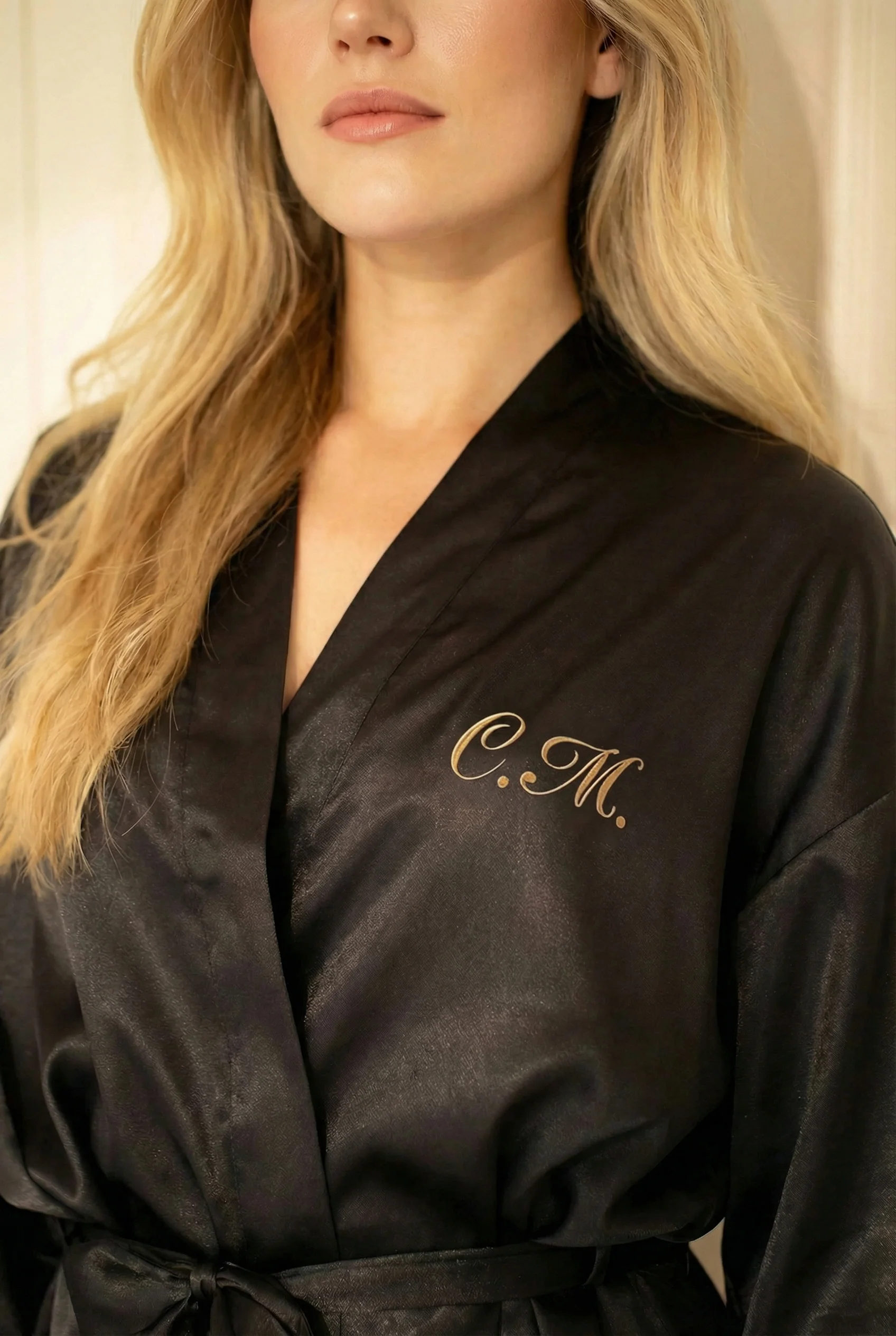 Ruffle Kimono Midnight Black - Image 4