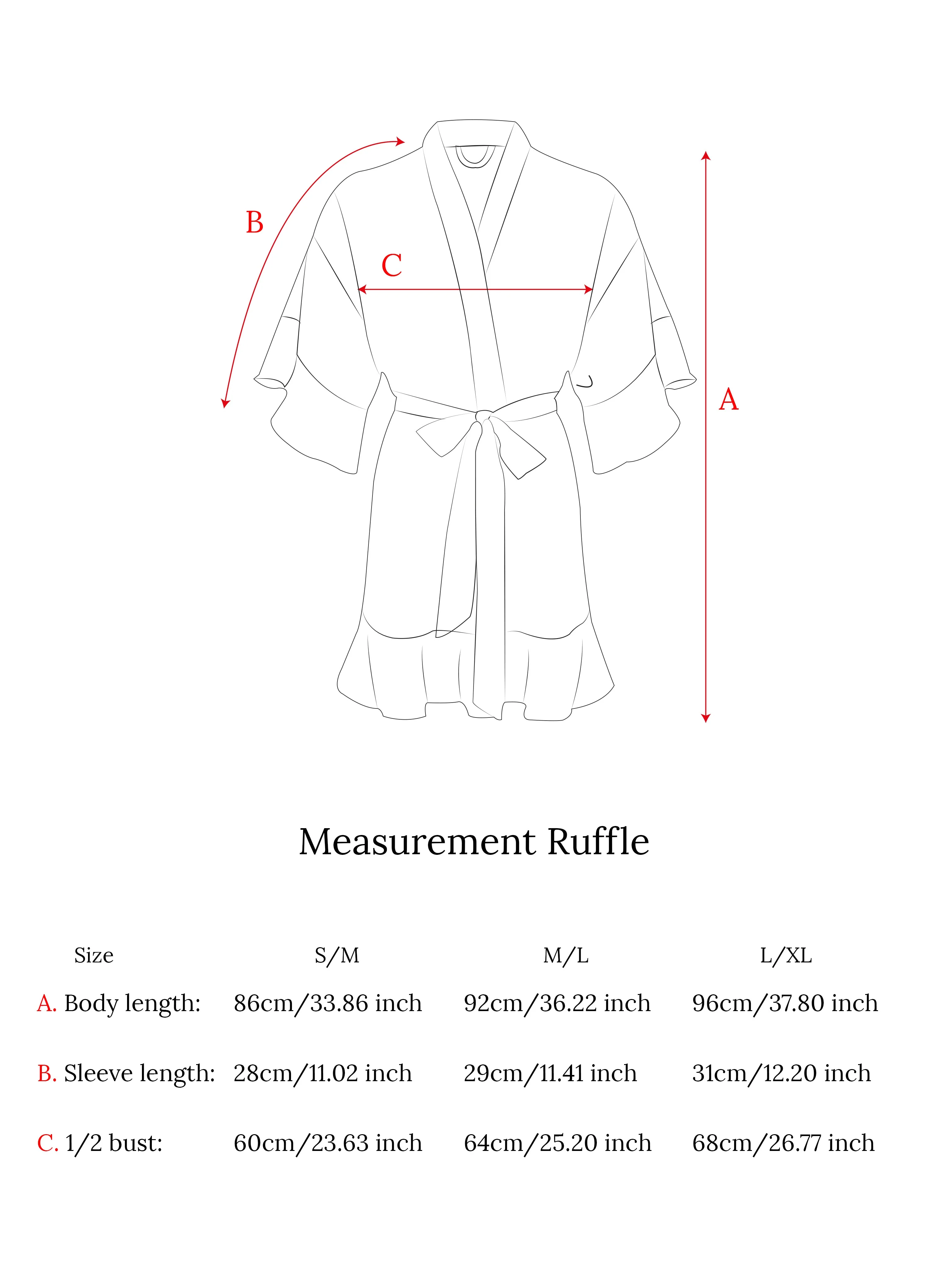 Ruffle Kimono Snow White - Image 7