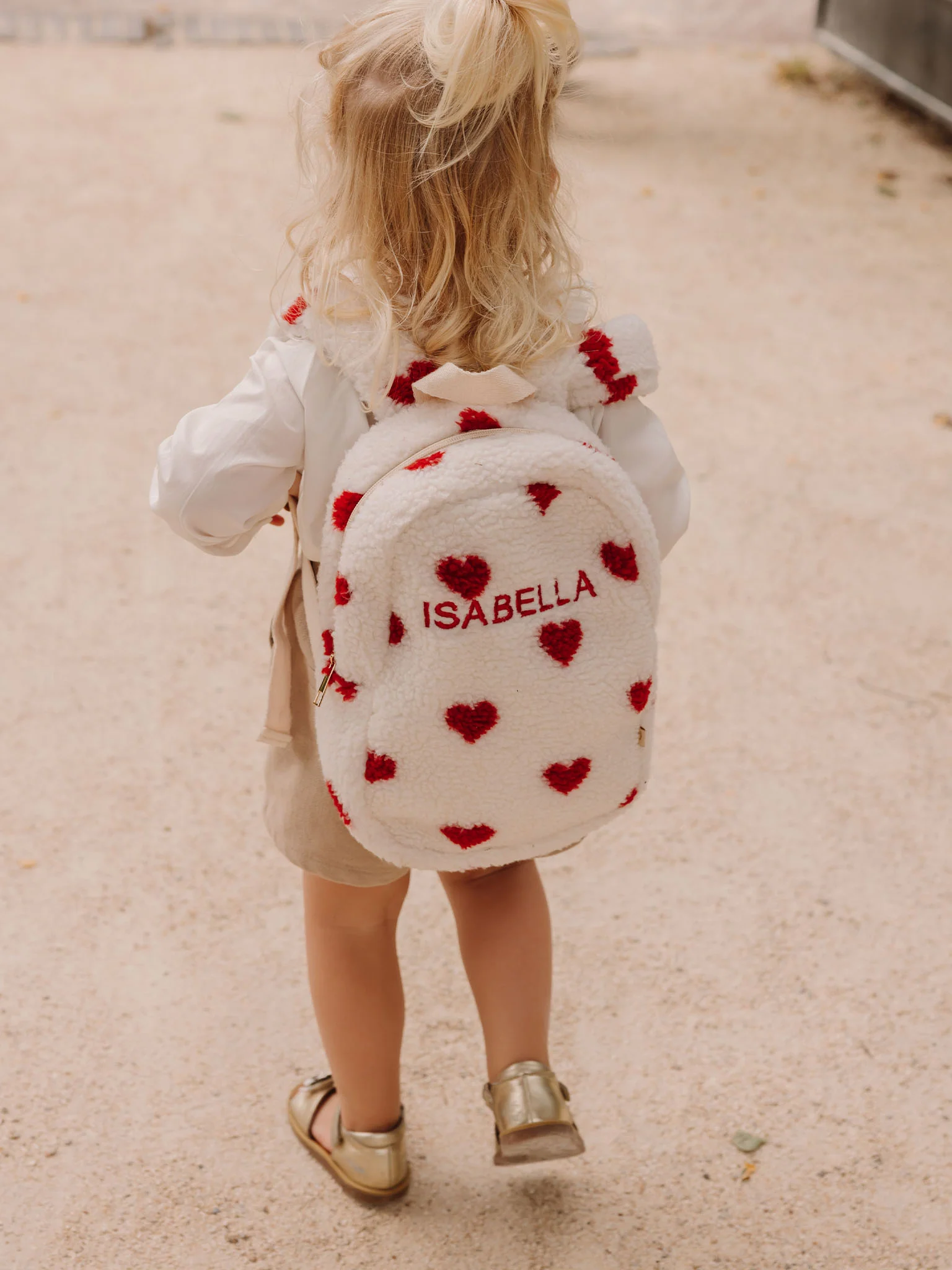Rugzak Hearts Cream - Image 3