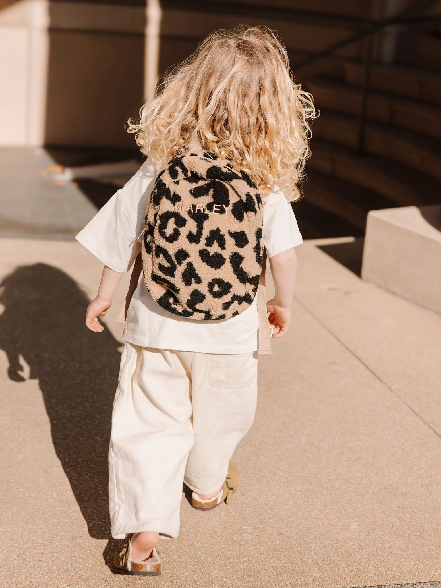 Rugzak Leopard Beige/Black - Image 3