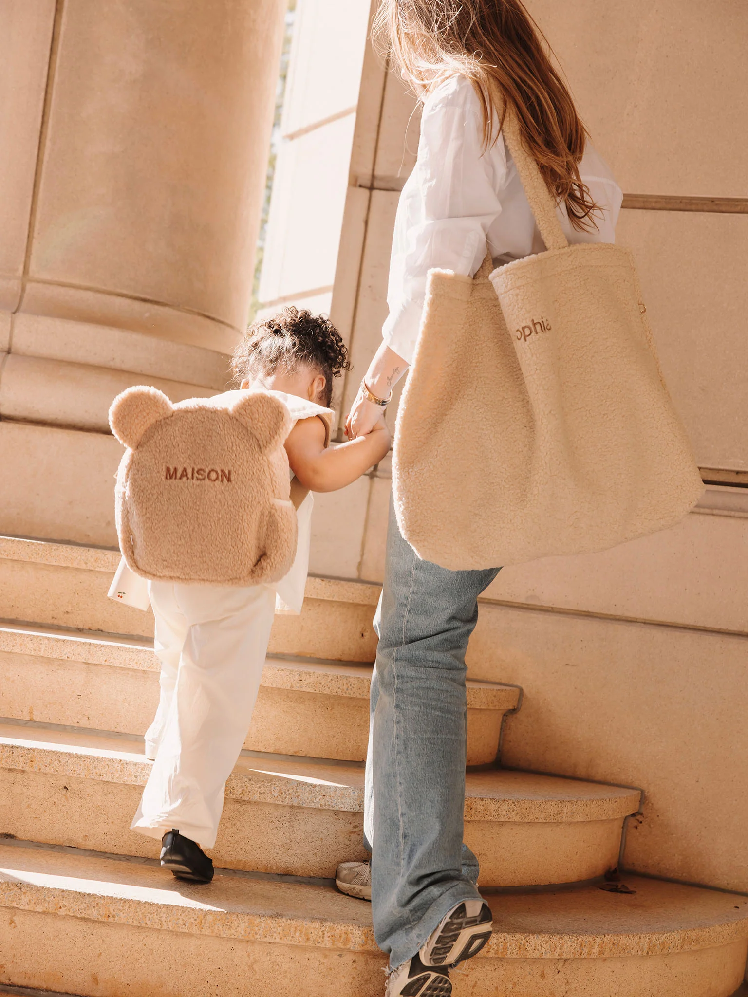 Rugzak Teddy Bear Cream - Image 3