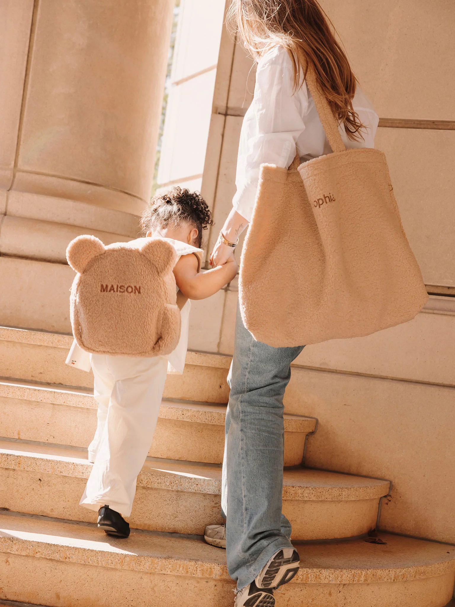 Rugzak Teddy Bear Beige - Image 5