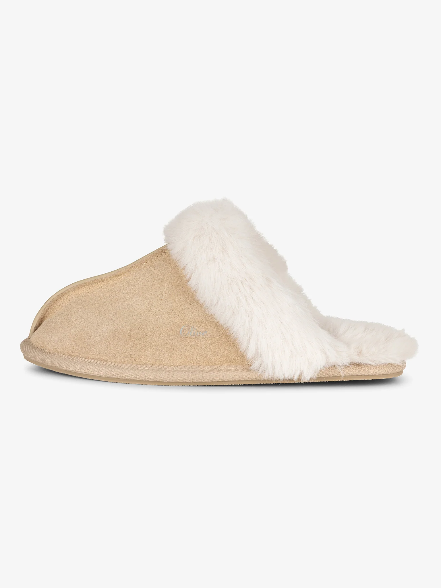 Pantoffel Suède Beige - Image 4